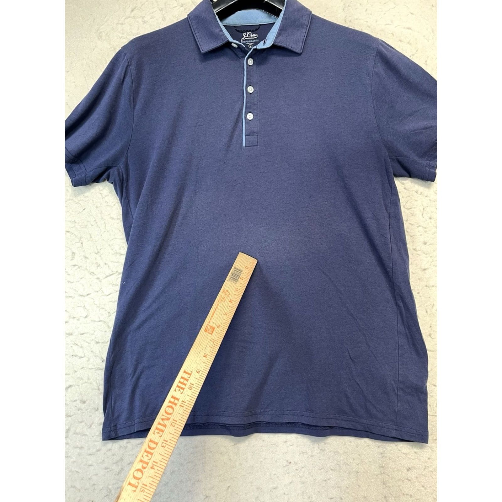 J.Crew J.Crew Polo Men's Purple Performance Activewear Short Sleeve Light Shirt Sz L Size US L / EU 52-54 / 3 - 6 Thumbnail