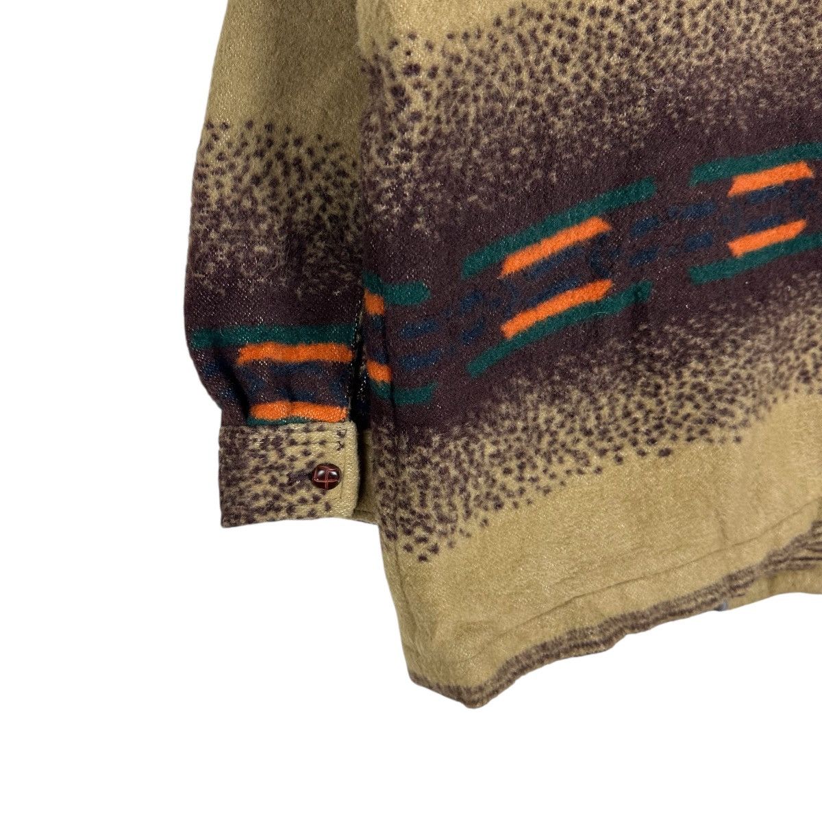Native SEA DRAGON NAVAJO WOOL JACKET LIKE PENDLETON Size US L / EU 52-54 / 3 - 8 Thumbnail