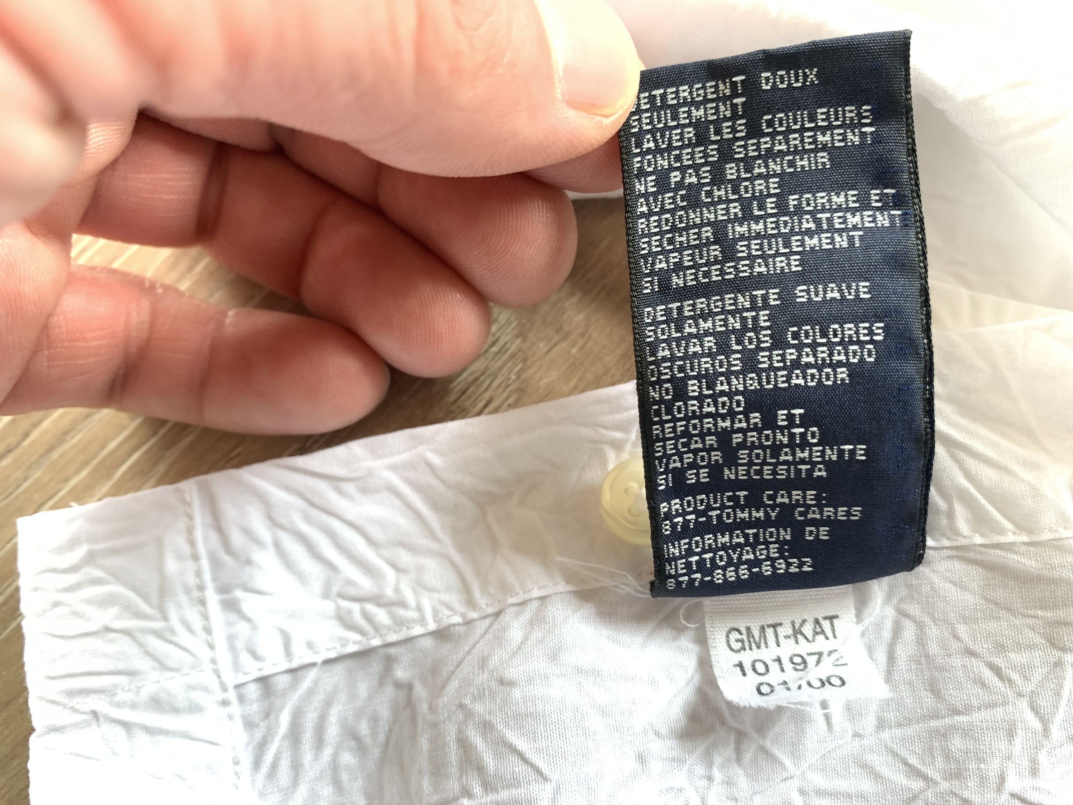 Tommy Hilfiger Tommy Hilfiger White Light Cotton Short Sleeve Shirt Size US XL / EU 56 / 4 - 9 Thumbnail
