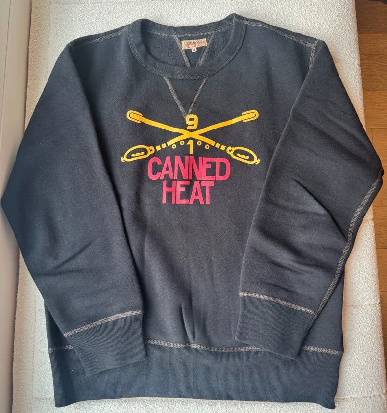 The Real McCoy's The Real Mccoy's Black hoodless pullover sweater 2504-Nexta Size US M / EU 48-50 / 2 - 1 Thumbnail