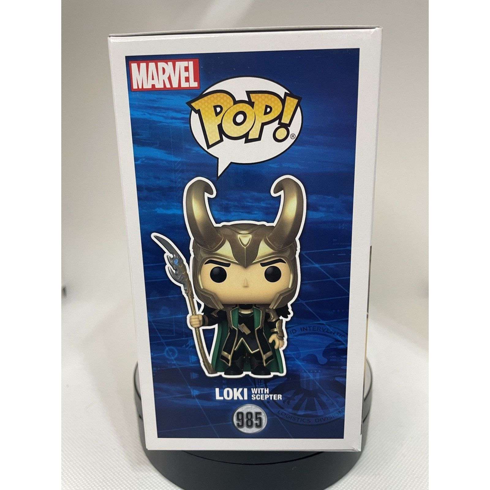 Marvel Comics Funko Pop! Loki W Scepter Entertainment Earth Exclusive #985 Size ONE SIZE - 7 Thumbnail