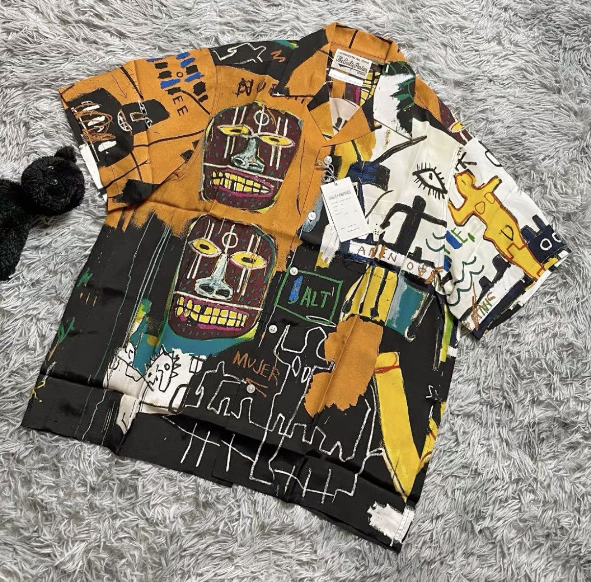Wacko Maria Wacko Maria Basquiat Hawaiian Short Sleeve Shirt J29 Size US M / EU 48-50 / 2 - 2 Thumbnail