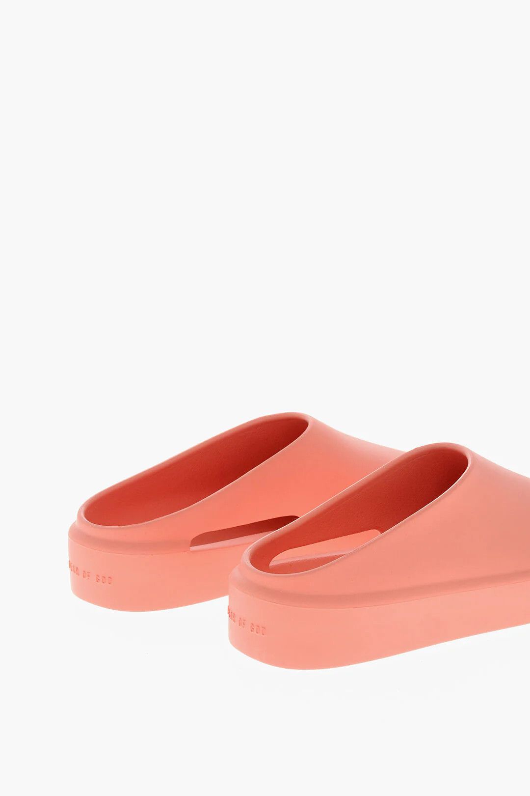 Fear of God og1mm0326 Solid-Color Rubber Slippers in Orange Size US 8 / IT 38 - 4 Thumbnail