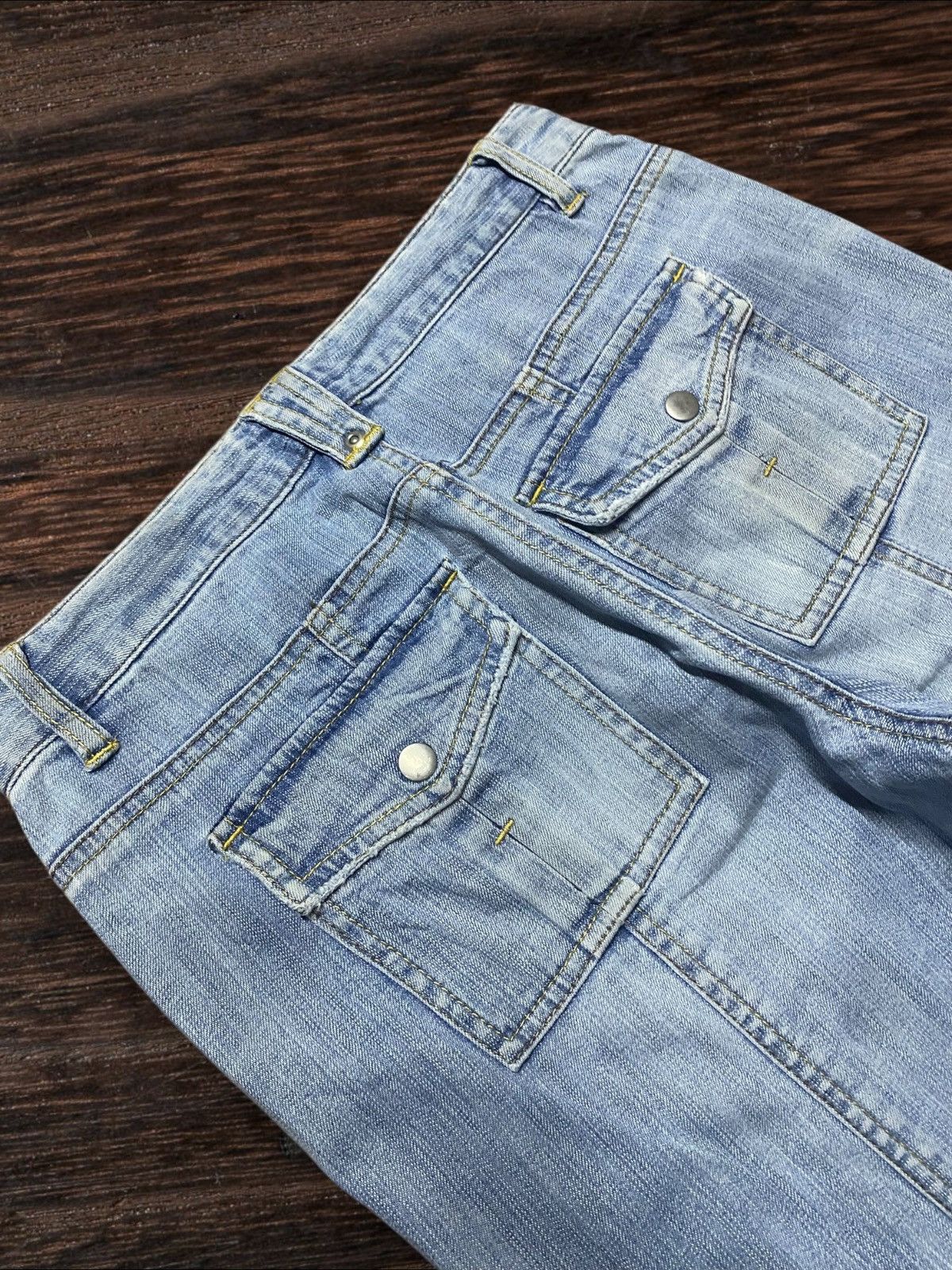 Japanese Brand Vintage Japanese Brand Silcat Bush Pant Light Wash Baggy Size US 30 / EU 46 - 9 Thumbnail