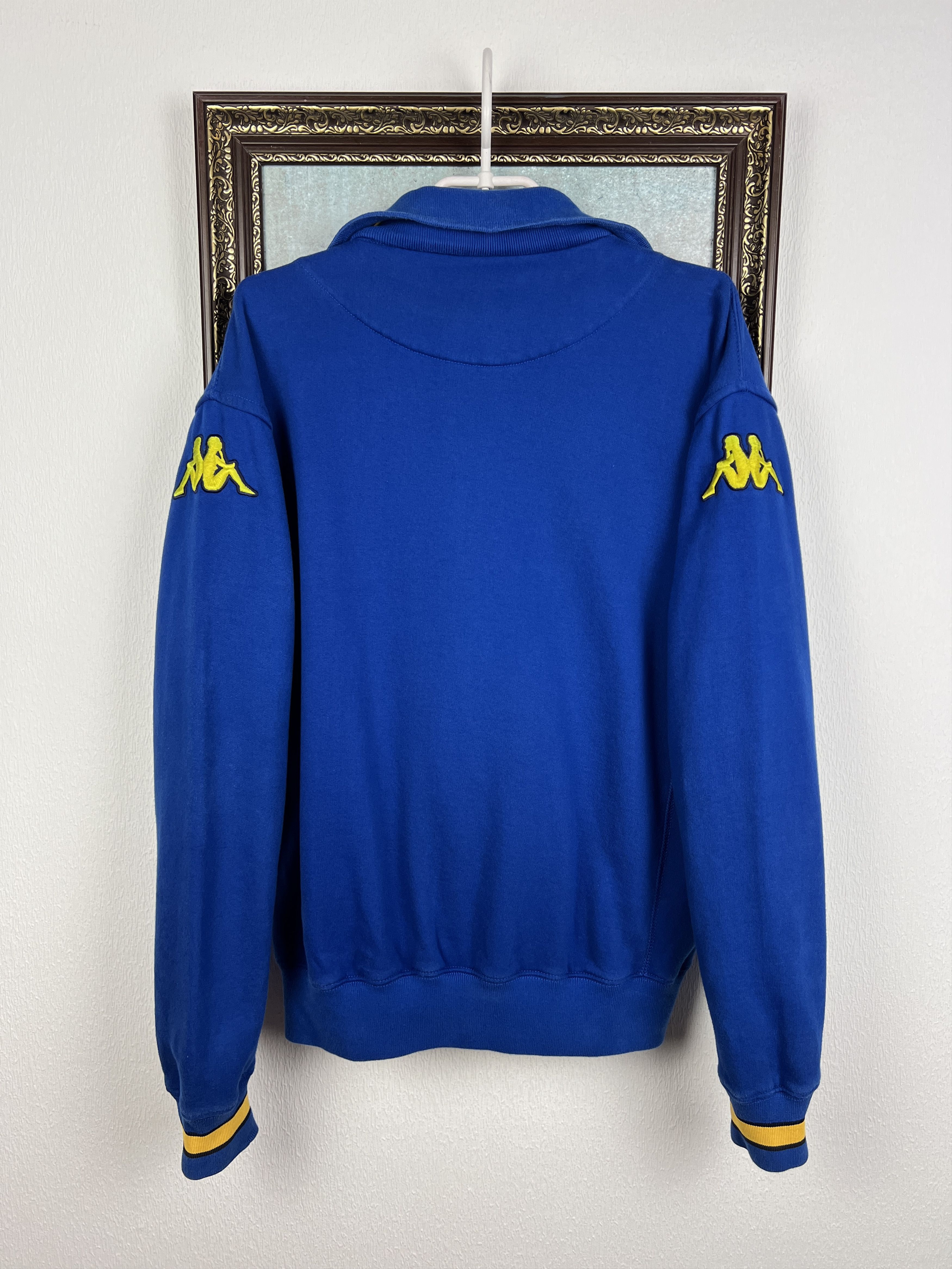 Kappa Vintage Sweden Football Jacket Soccer Track Top National Size US M / EU 48-50 / 2 - 8 Thumbnail