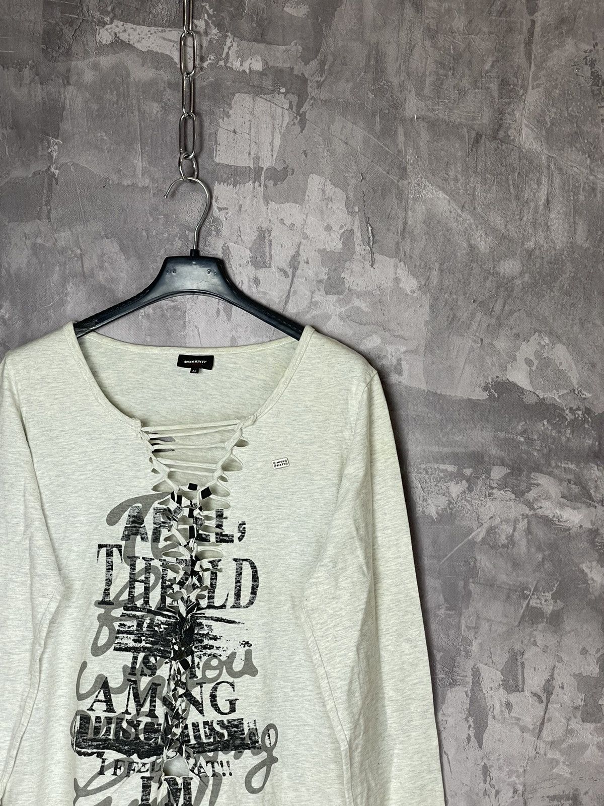 Japanese Brand × Miss Sixty 💥Y2K💥Miss Sixty longsleeve With Hysteric Glamour Design Size M / US 6-8 / IT 42-44 - 5 Thumbnail