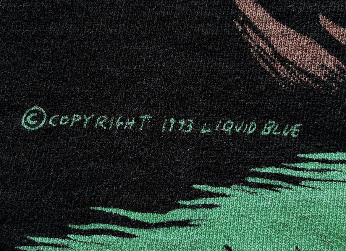 Liquid Blue Vintage 1993 Liquid Blue Dragon Knight AOP Size XL Size US XL / EU 56 / 4 - 5 Thumbnail