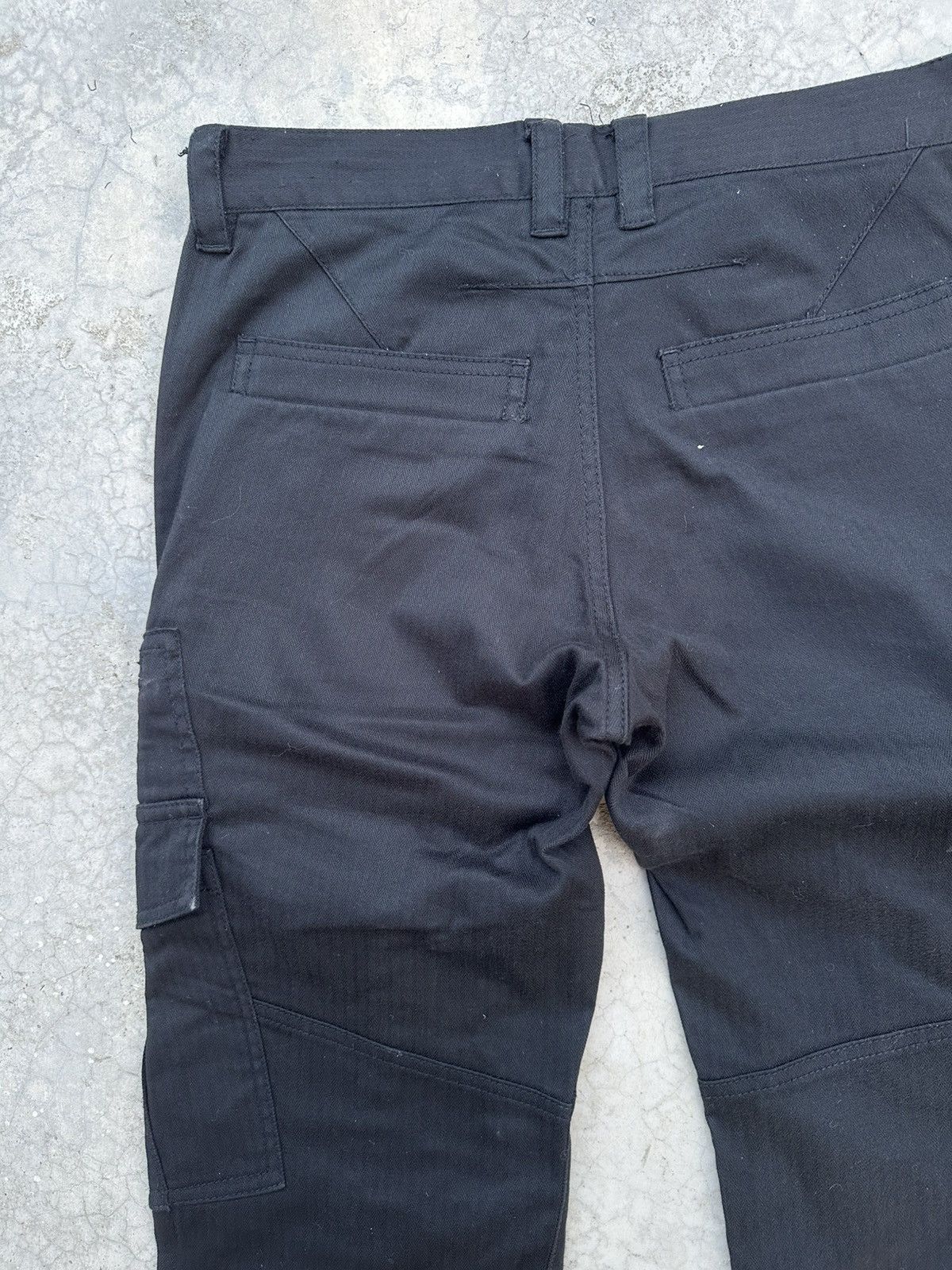 Tete Homme Vintage Tete Homme HBT Cargo Flare Trousers Pants Size US 32 / EU 48 - 15 Thumbnail