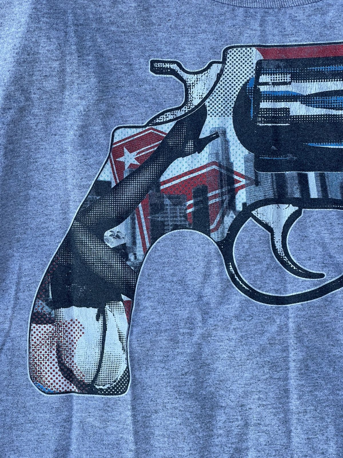 Famous Stars And Straps Famous Revolver flag rap tee Size US XL / EU 56 / 4 - 5 Thumbnail