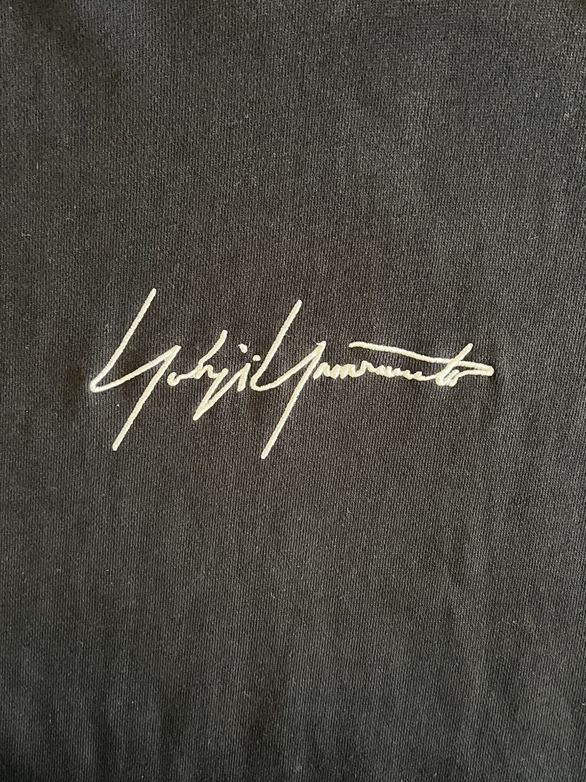 New Era × Yohji Yamamoto NEW ERA X YOHJI YAMAMOTO EMBROIDERED LOGO HOODIE Size US XL / EU 56 / 4 - 5 Thumbnail