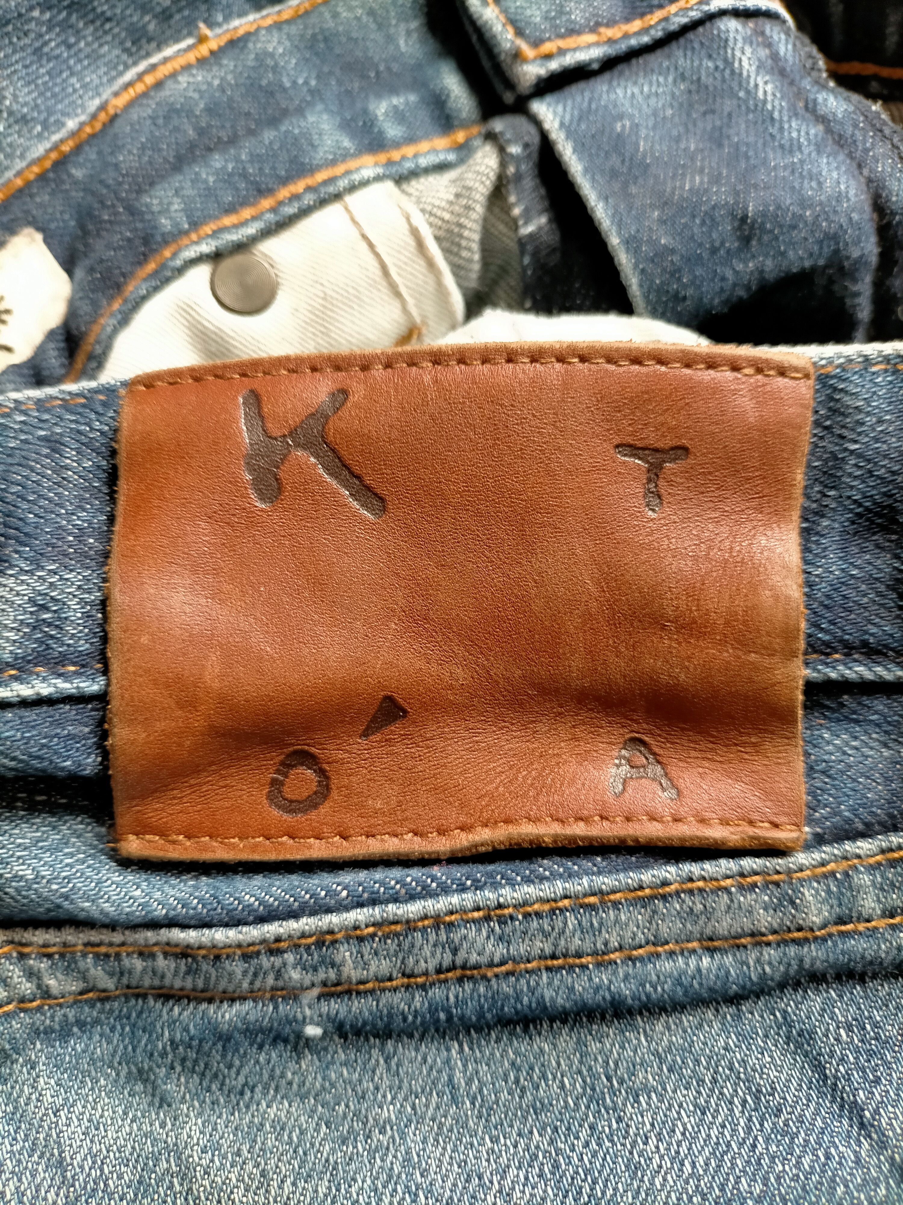 Hiroshi Kato Hiroshi Kato Denim Selvedge Slim Stretch Jeans Size US 34 / EU 50 - 20 Thumbnail