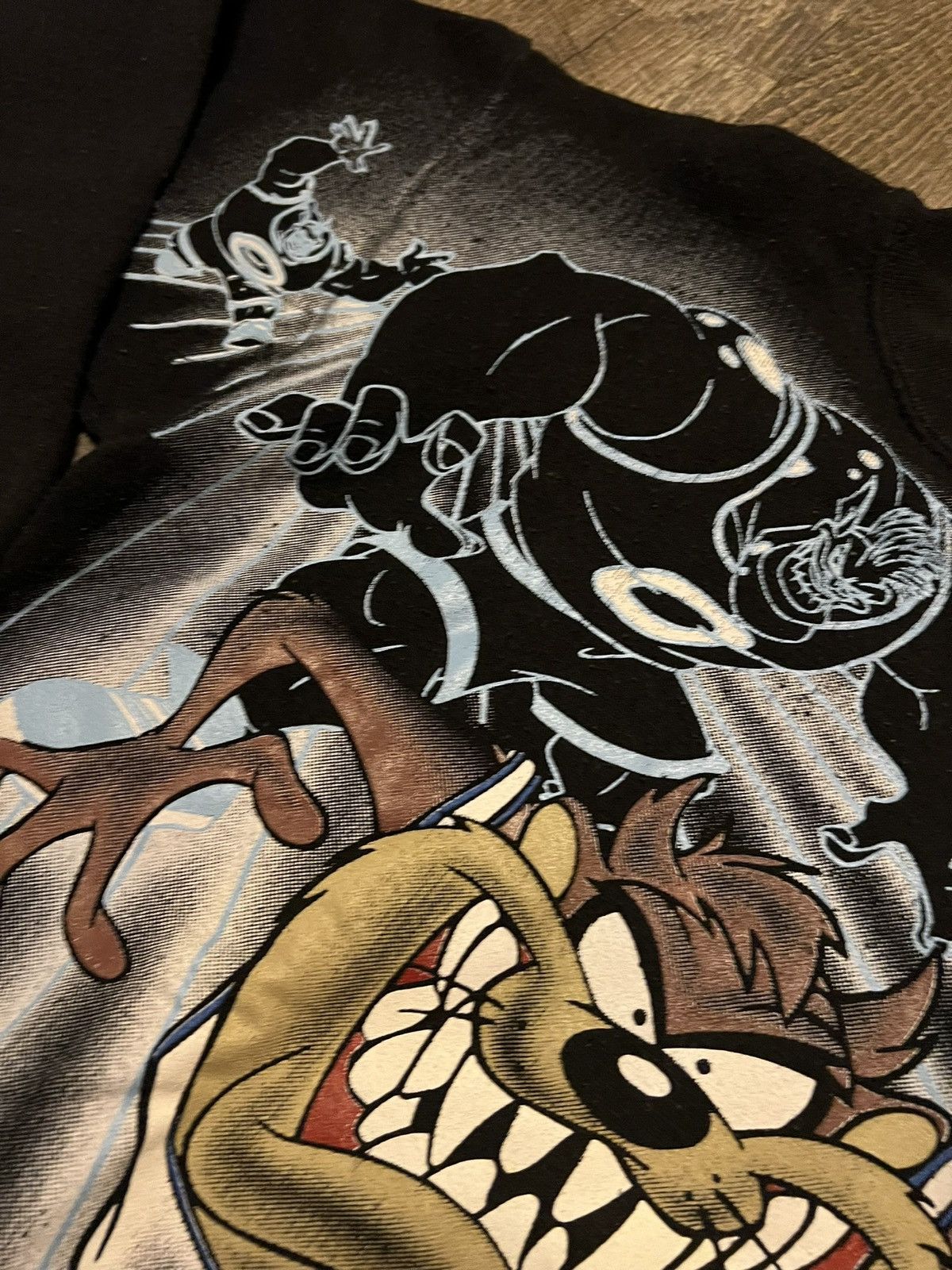 Vintage Vintage Space Jam Taz Crewneck Sweater Size Medium 1996 Size US M / EU 48-50 / 2 - 5 Thumbnail