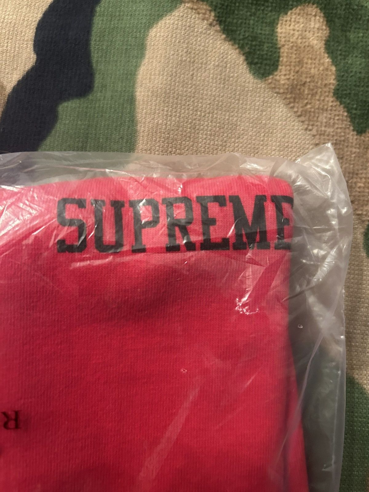 Supreme Supreme Fighter / Fight For NY Tee Red XL FW23 Size US XL / EU 56 / 4 - 7 Thumbnail