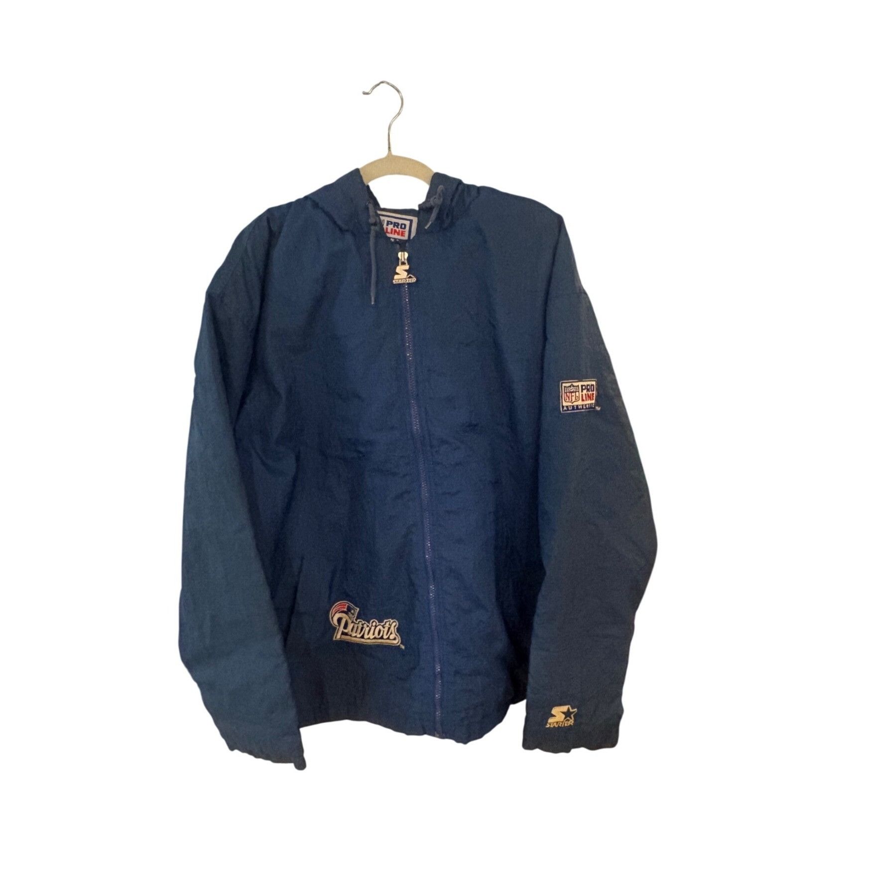 Starter Vintage 90s Starter New England Patriots NFL Pro Line Full Z Size US L / EU 52-54 / 3 - 1 Thumbnail