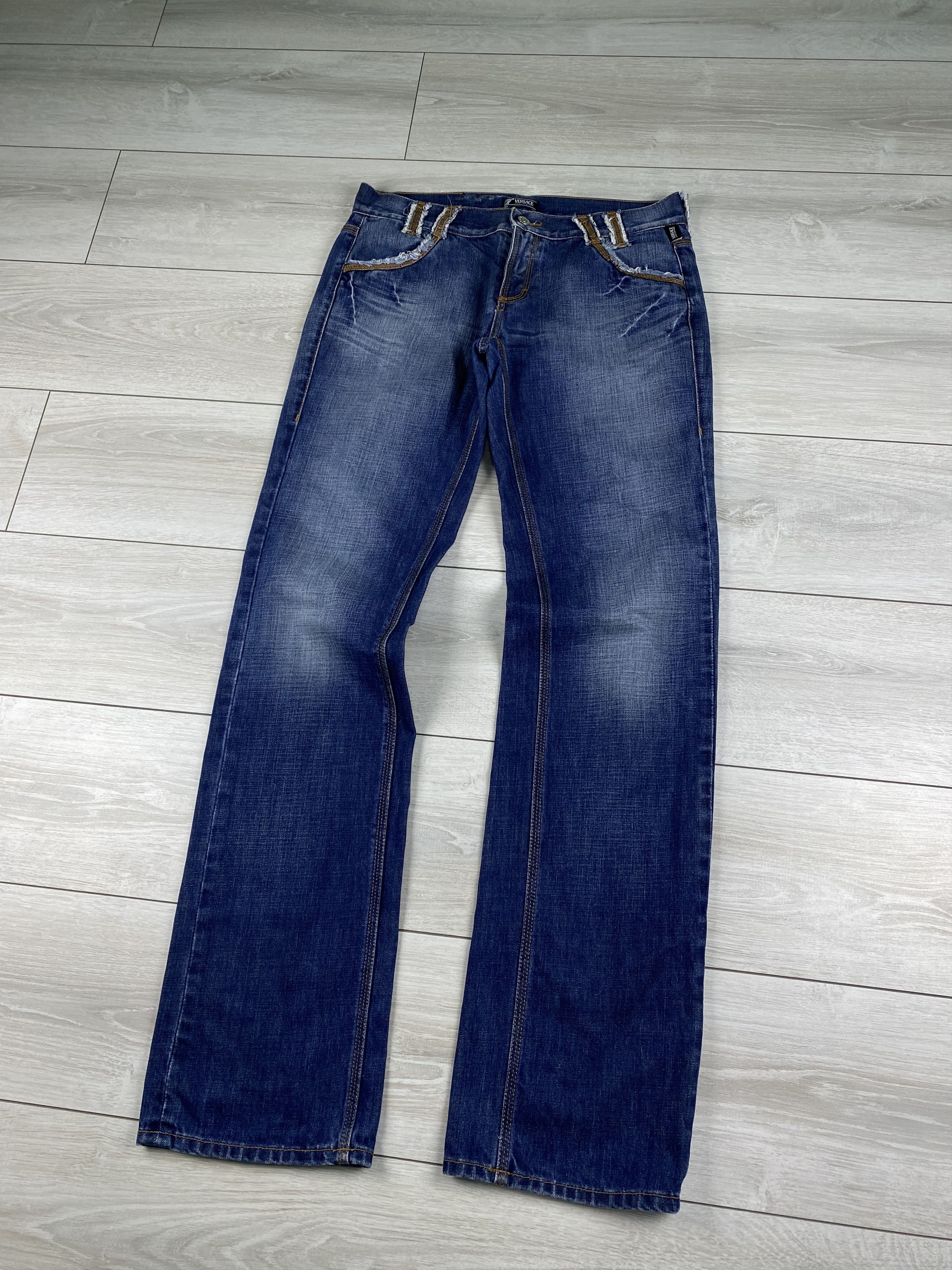 Versace Jeans Couture Rare vintage Versace jeans couture stright jeans size 29 Size 29" - 2 Thumbnail