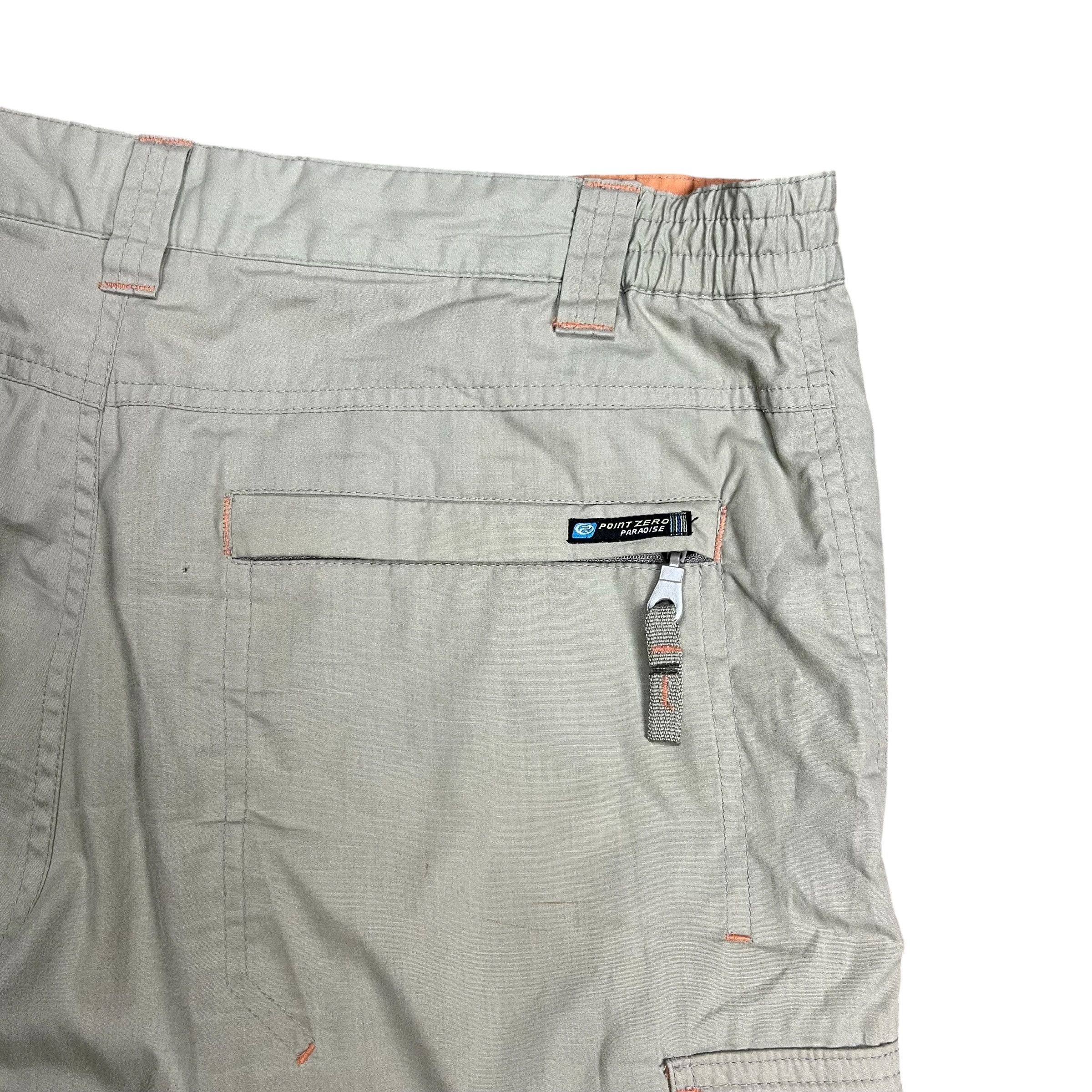 Point Zero Point Zero Paradise Multi Pocket Cargo Shorts - 34” Size US 34 / EU 50 - 6 Thumbnail