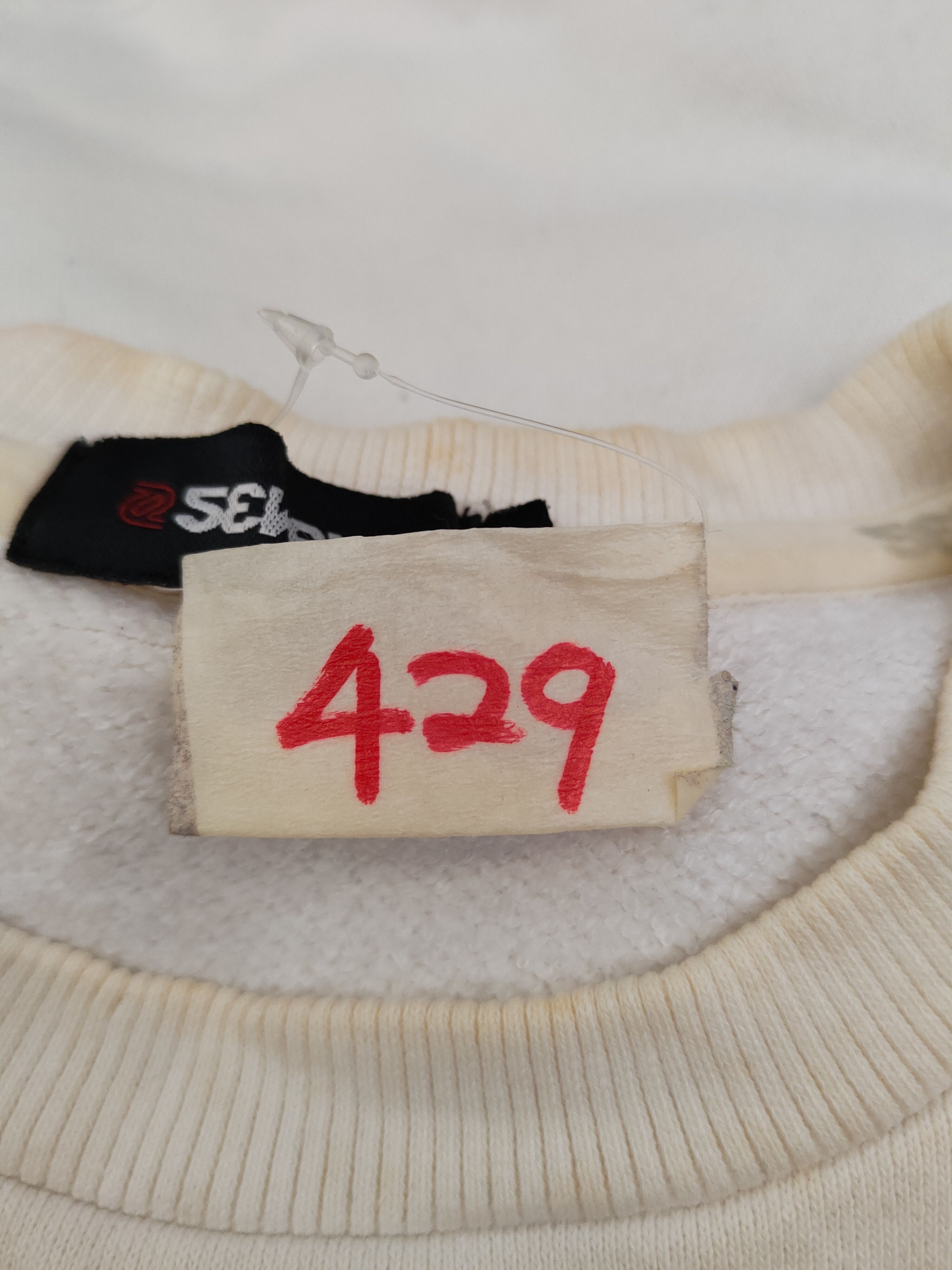 Japanese Brand × Vintage DL Seven² White Sweatshirts #429 Size US M / EU 48-50 / 2 - 15 Thumbnail