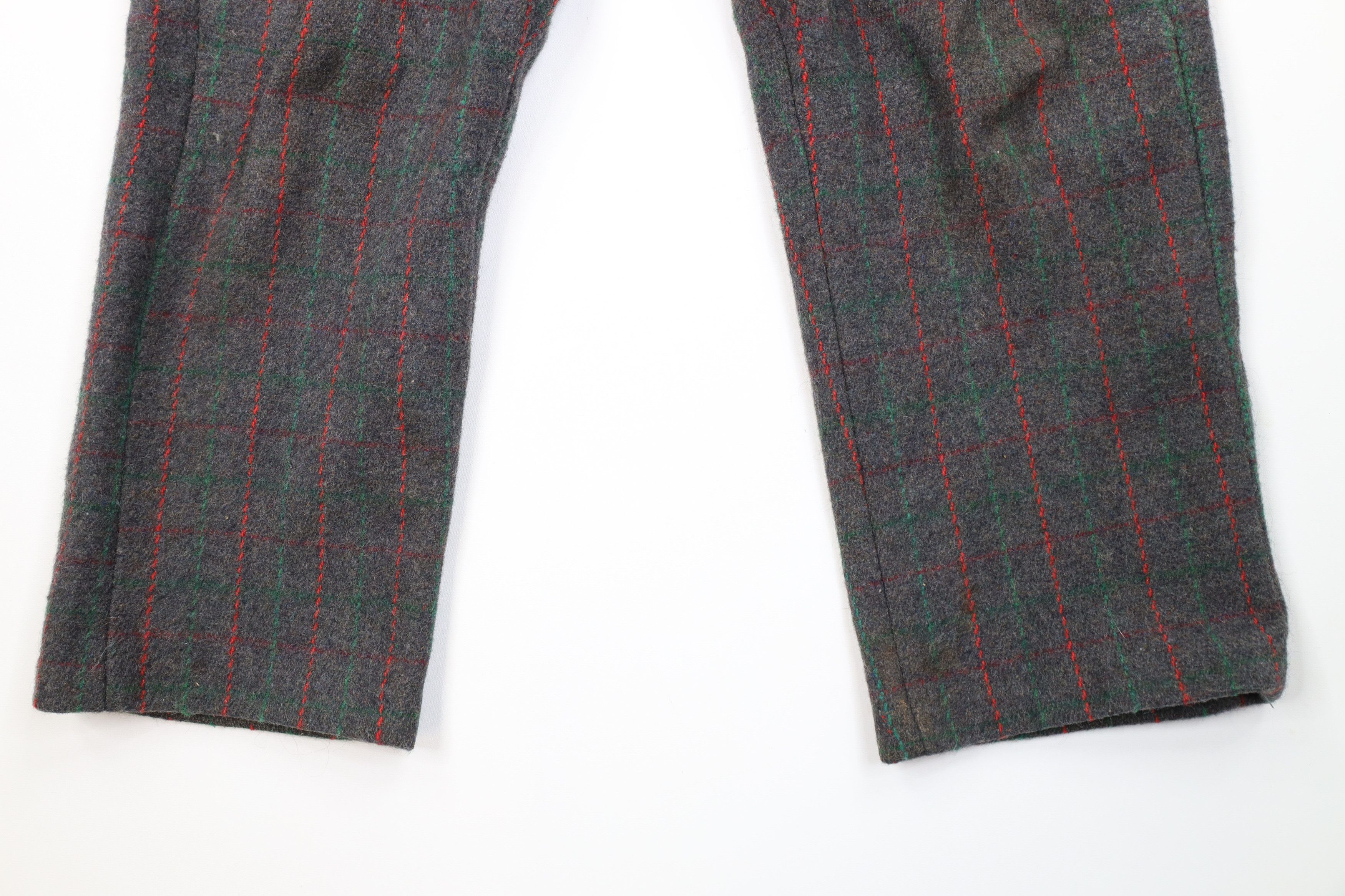 Vintage Vintage 60s Streetwear Heavy Mackinaw Wool Pants Plaid USA Size US 34 / EU 50 - 4 Thumbnail