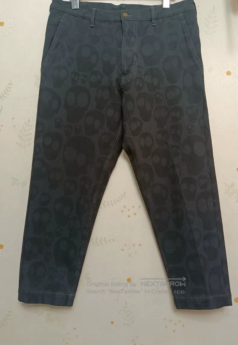 Comme des Garcons Comme Des Garcons size S Skull Printed Casual Pants Size US 27 - 1 Thumbnail