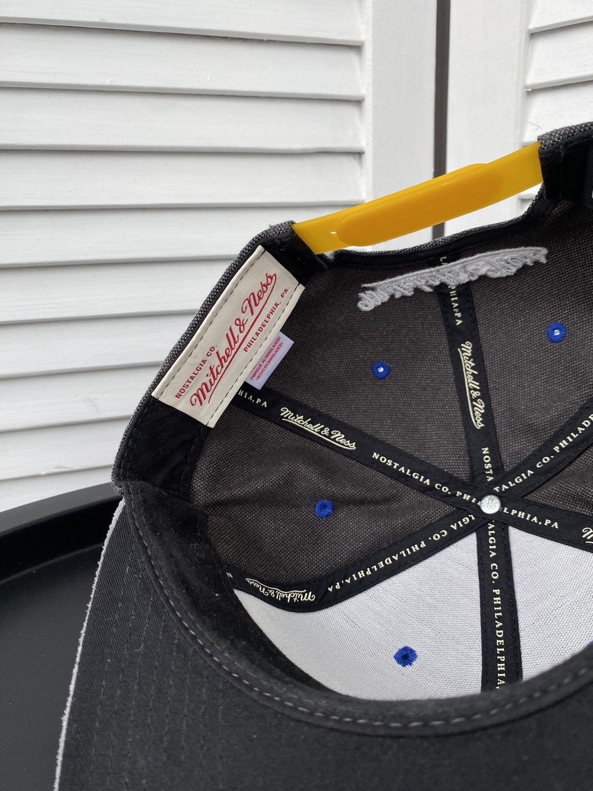 Mitchell & Ness × NBA Mitchell Ness Golden State Warriors NBA Basketball Snapback Size ONE SIZE - 12 Thumbnail