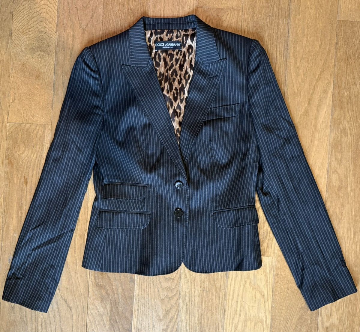 Dolce & Gabbana Dolce & Gabbana pinstripe blazer Size XS / US 0-2 / IT 36-38 - 1 Thumbnail