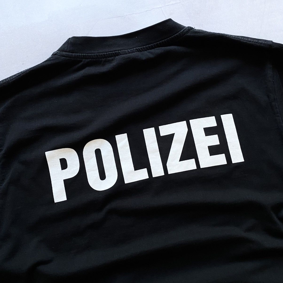 Vintage Vintage Polizei Vetements Style Oversized Long sleeve Tee Size US L / EU 52-54 / 3 - 2 Thumbnail