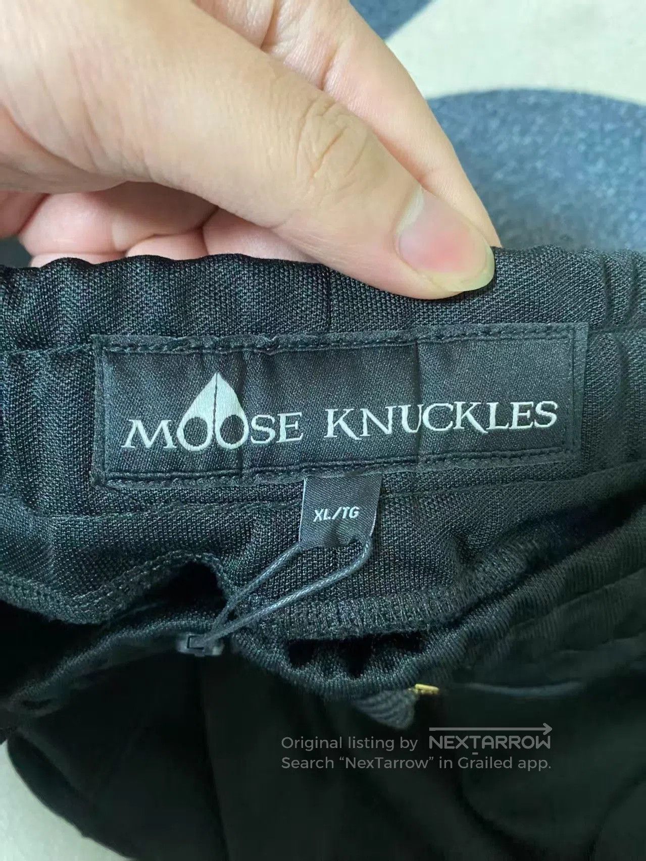 Moose Knuckles Moose Knuckles Logo Drawstring Straight Pants. Size US 35 - 3 Thumbnail