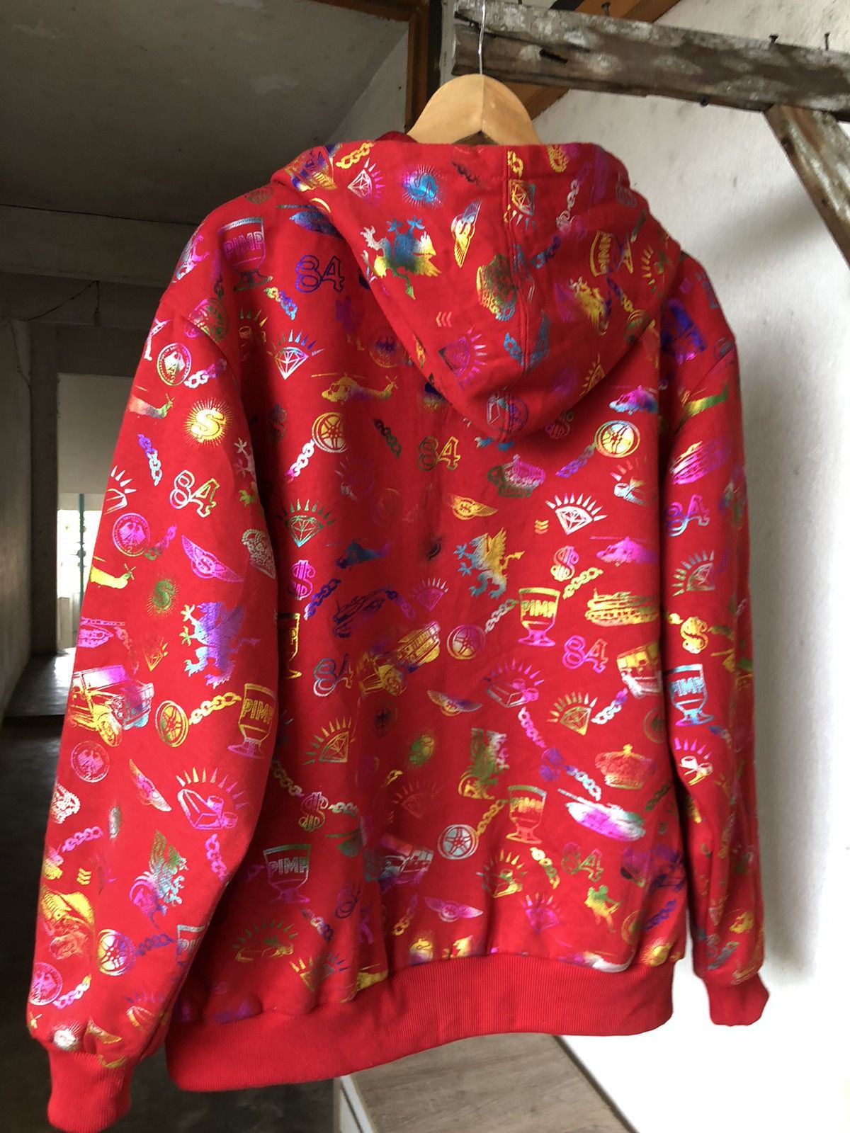 Japanese Brand Rare❗️Vintage All Nation Are One Full Print Sweater Hoodie Size US L / EU 52-54 / 3 - 10 Thumbnail