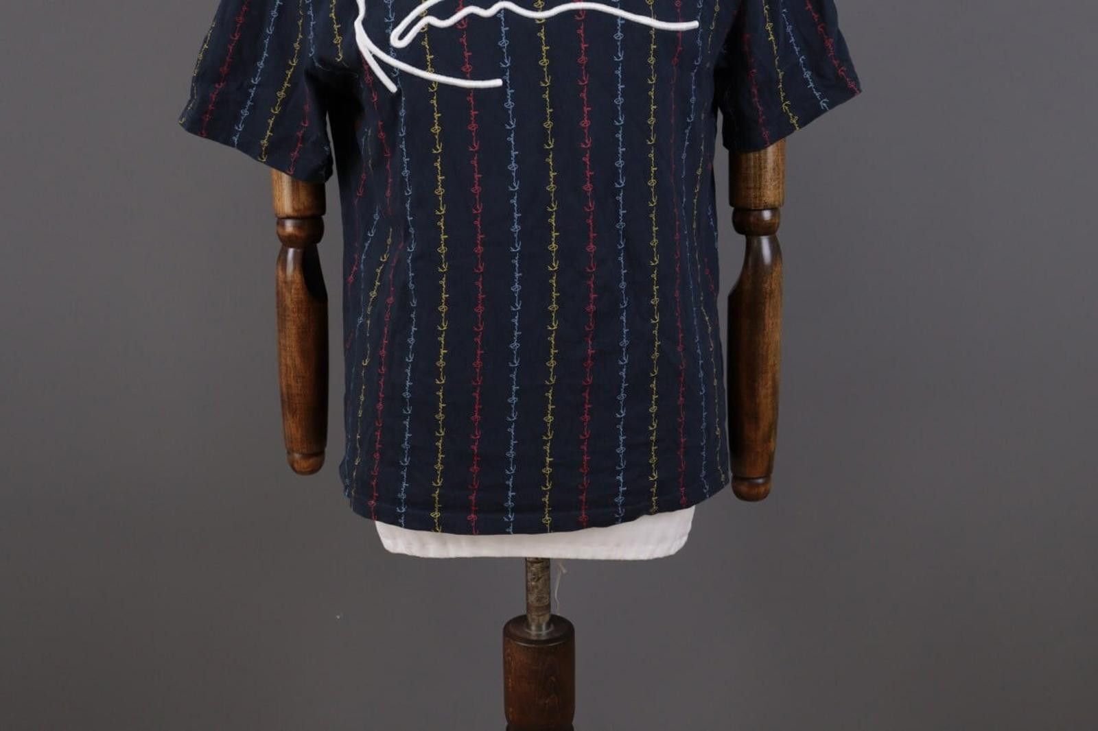 Karl Kani Karl Kani Blue Embroidered Designer Summer T-shirt Size S Size US S / EU 44-46 / 1 - 2 Thumbnail
