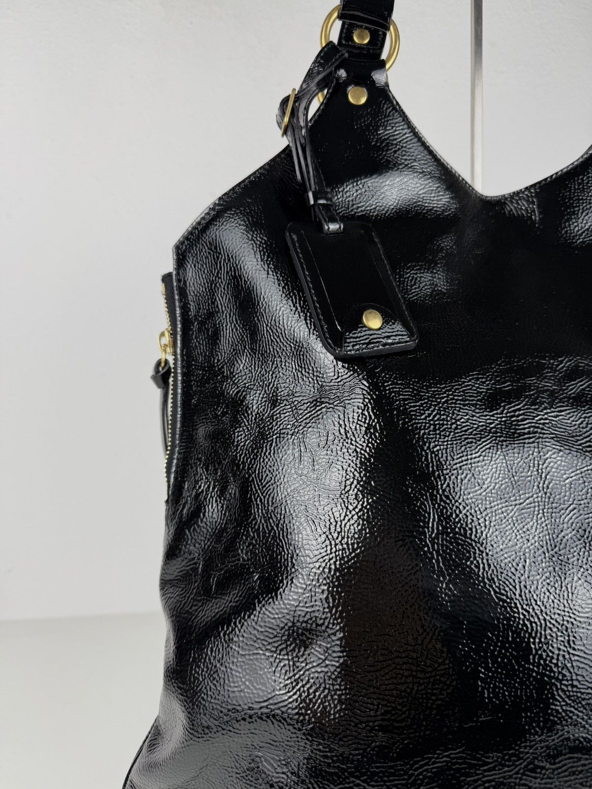 Yves Saint Laurent AW2007 YSL Rive Gauche sac metropolis patent leather totebag Size ONE SIZE - 15 Thumbnail