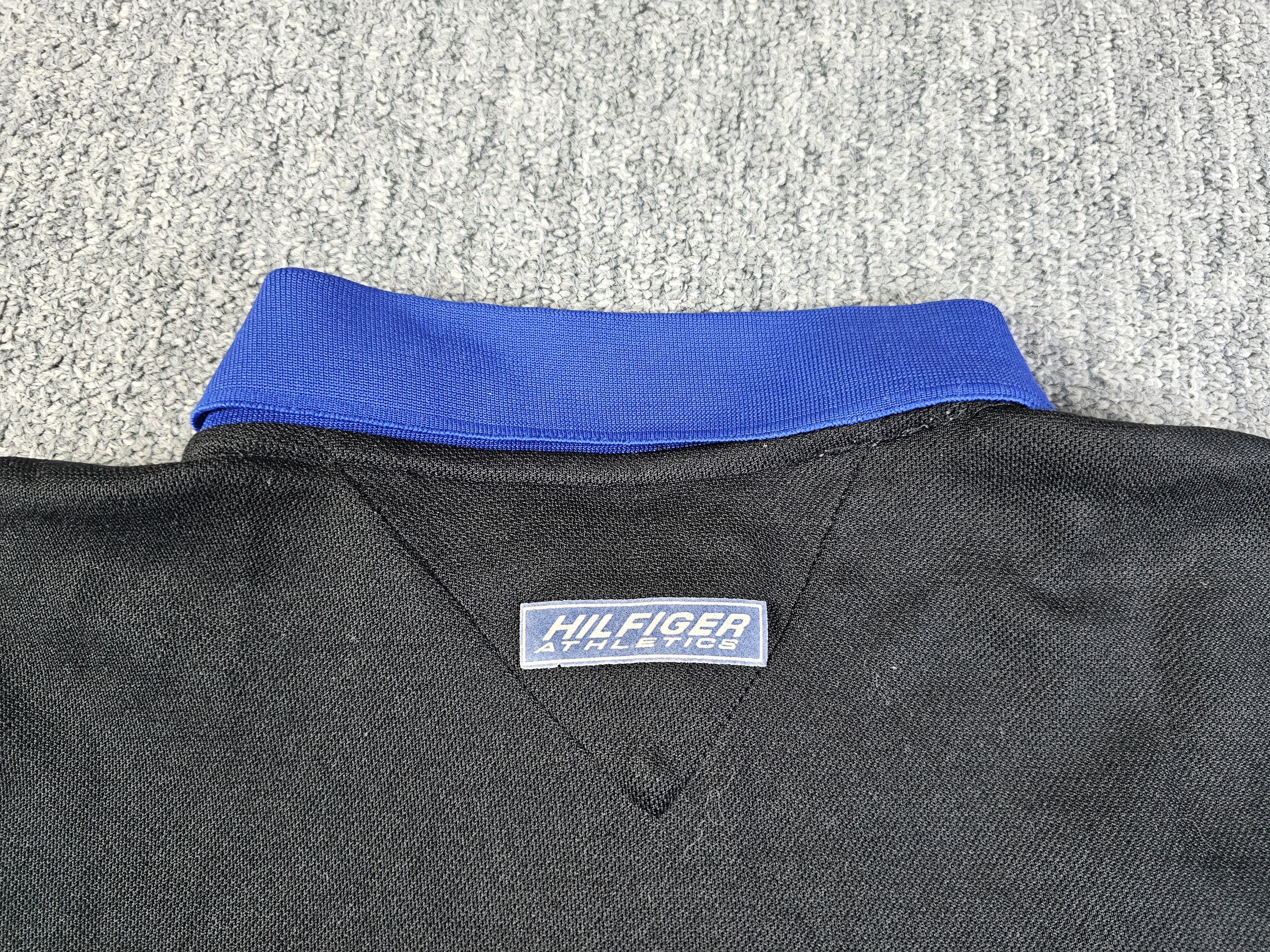 Tommy Hilfiger Vintage Tommy Hilfiger Athletics Polo Shirt Men L Black 90s Size US L / EU 52-54 / 3 - 5 Thumbnail