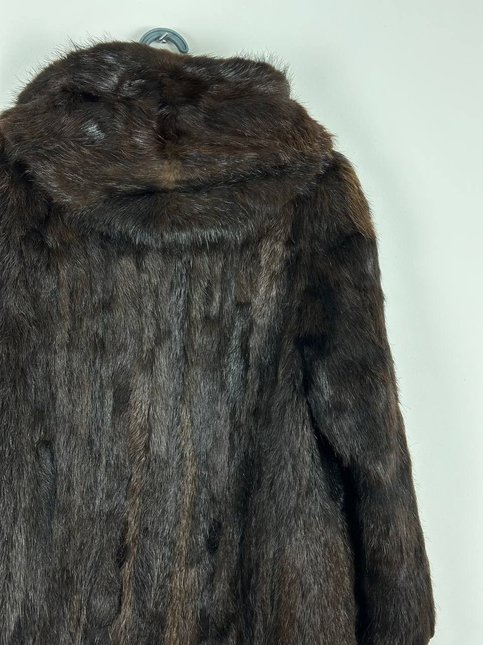 Vintage Vintage Real Fur Coat Luxury Brown Size L / US 10 / IT 46 - 18 Thumbnail