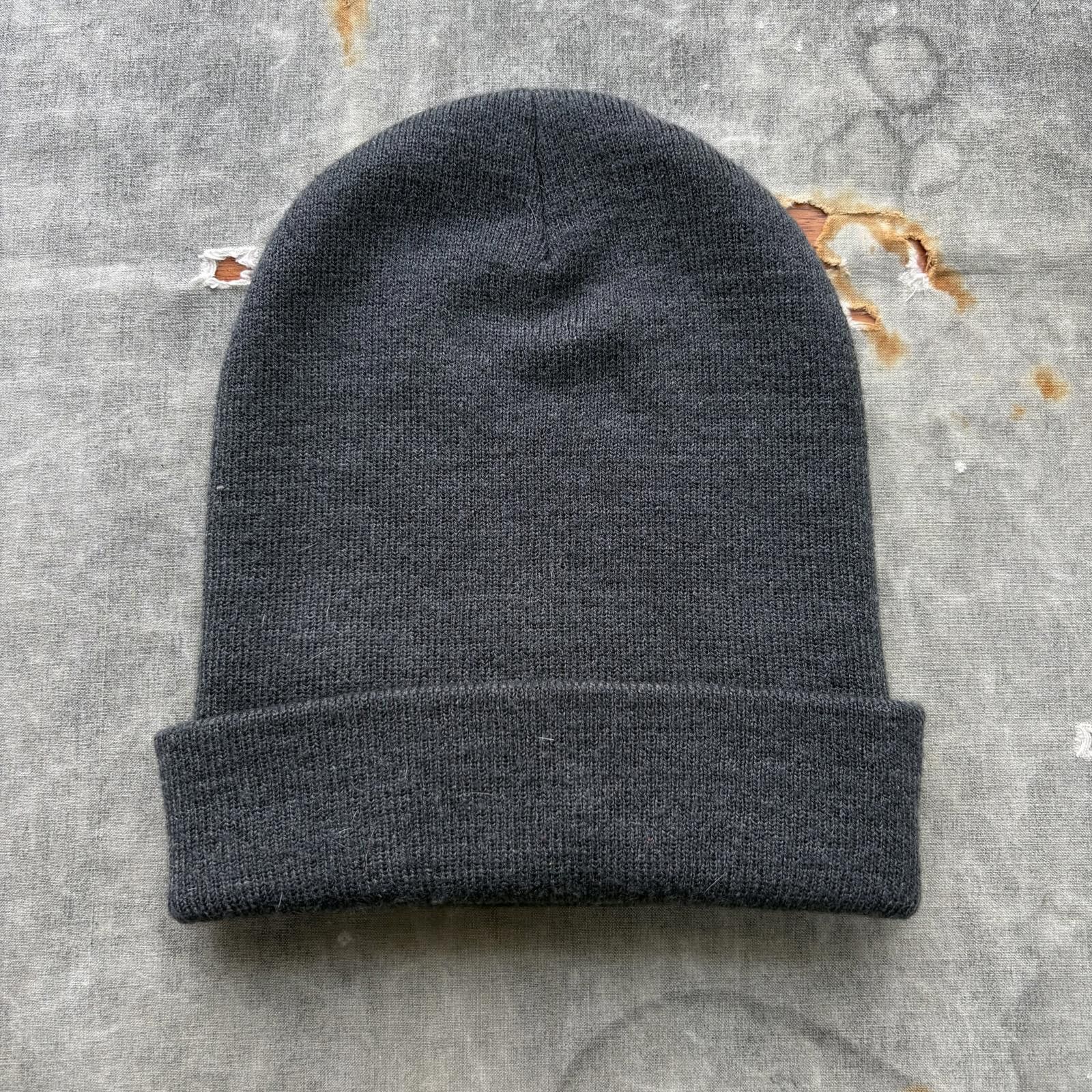 Carhartt Vintage Y2K Carhartt Gray Grunge Skater Outerwear Beanie Size ONE SIZE - 2 Thumbnail