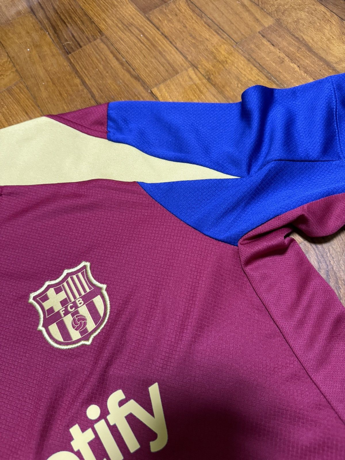 Nike Nike Barcelona FC Strike Training 2023/2024 Spotify Jersey Size US M / EU 48-50 / 2 - 6 Thumbnail