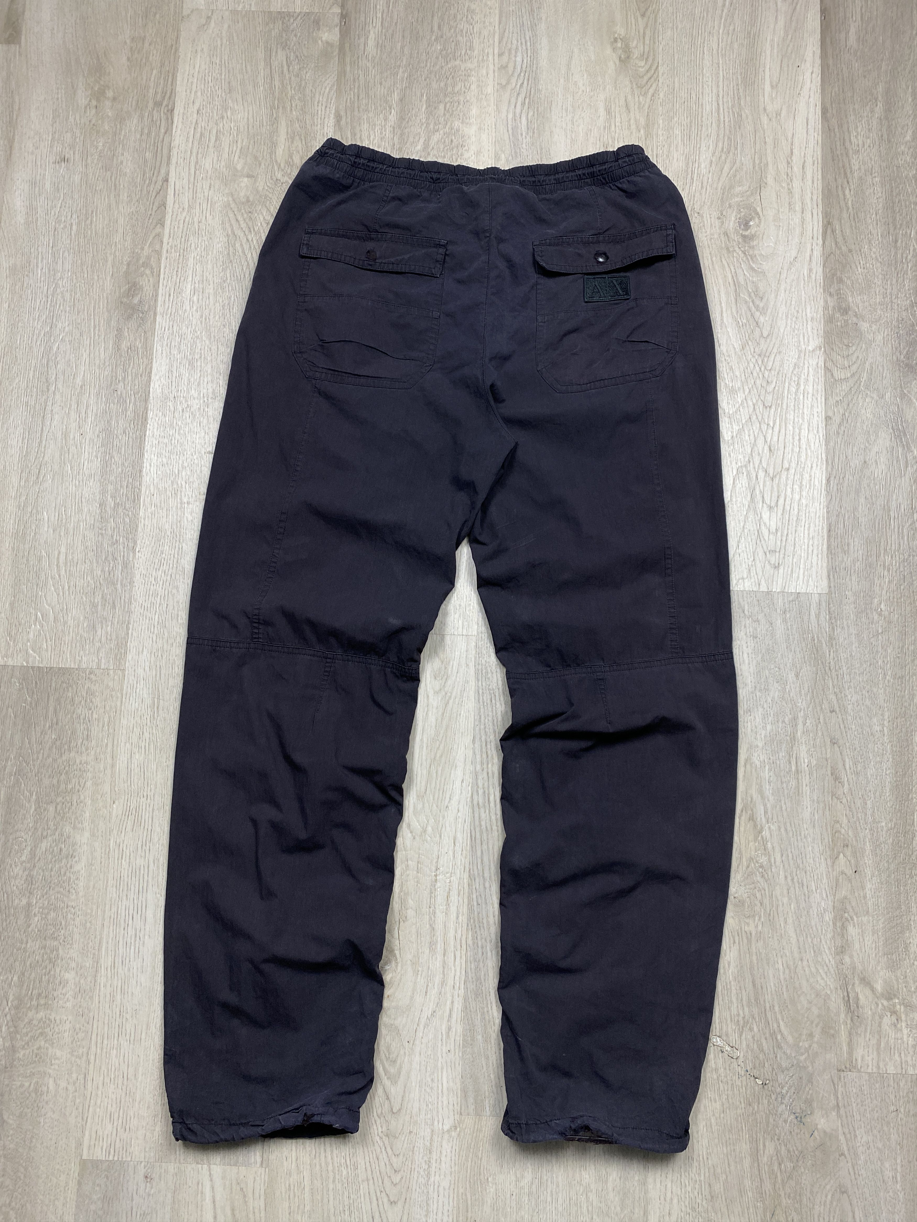 Armani × Armani Exchange × Vintage Armani Exchange Vintage Nylon-Cotton Pants Size US 32 / EU 48 - 6 Thumbnail