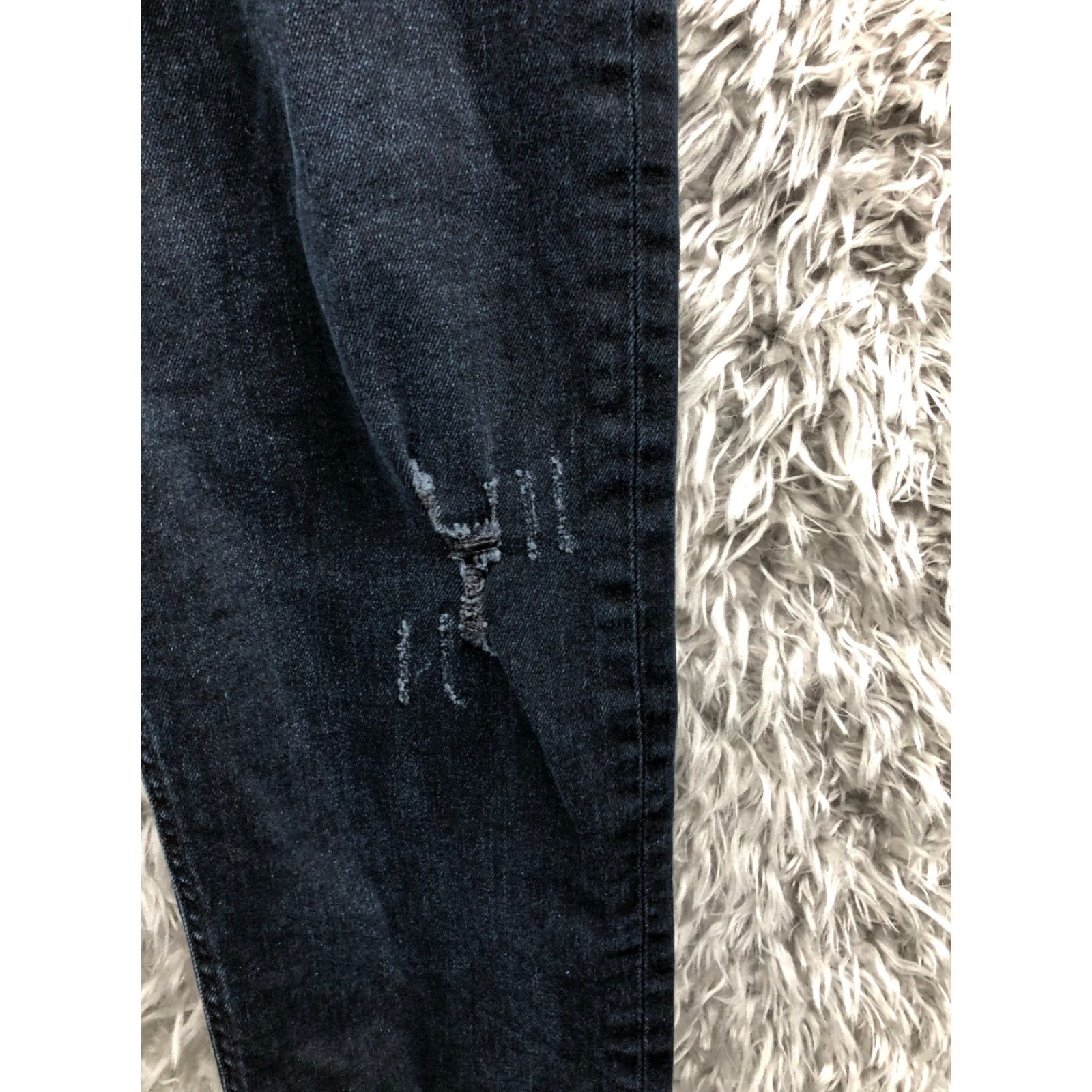 Forever 21 Forever 21 Jeans Mens Size 31 Slim Straight Leg Mid Rise Dark Wash Blue Denim Jeans Size US 31 - 5 Thumbnail
