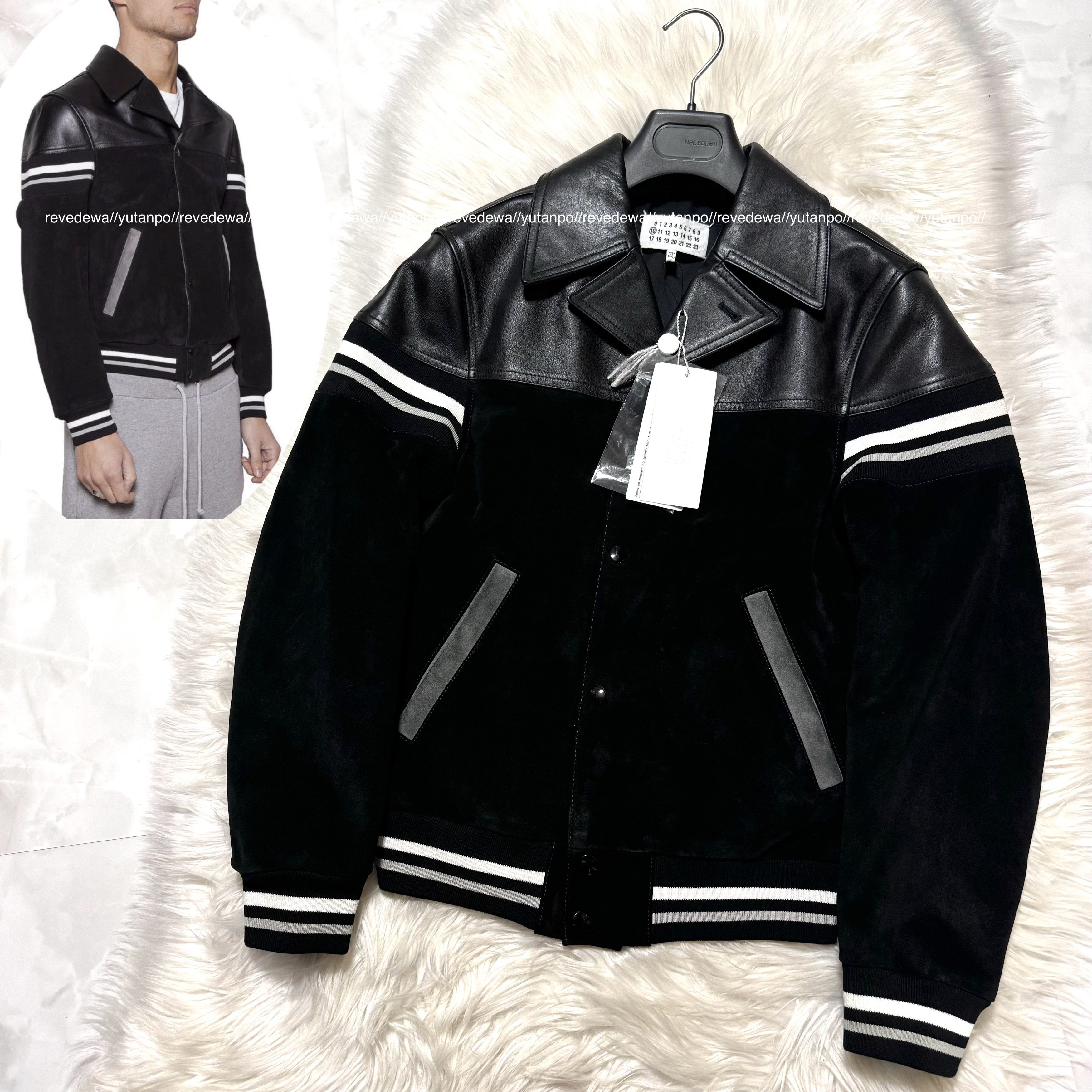 Maison Margiela brand new Maison Margiela No10 suede leather jacket Black Size US S / EU 44-46 / 1 - 1 Thumbnail
