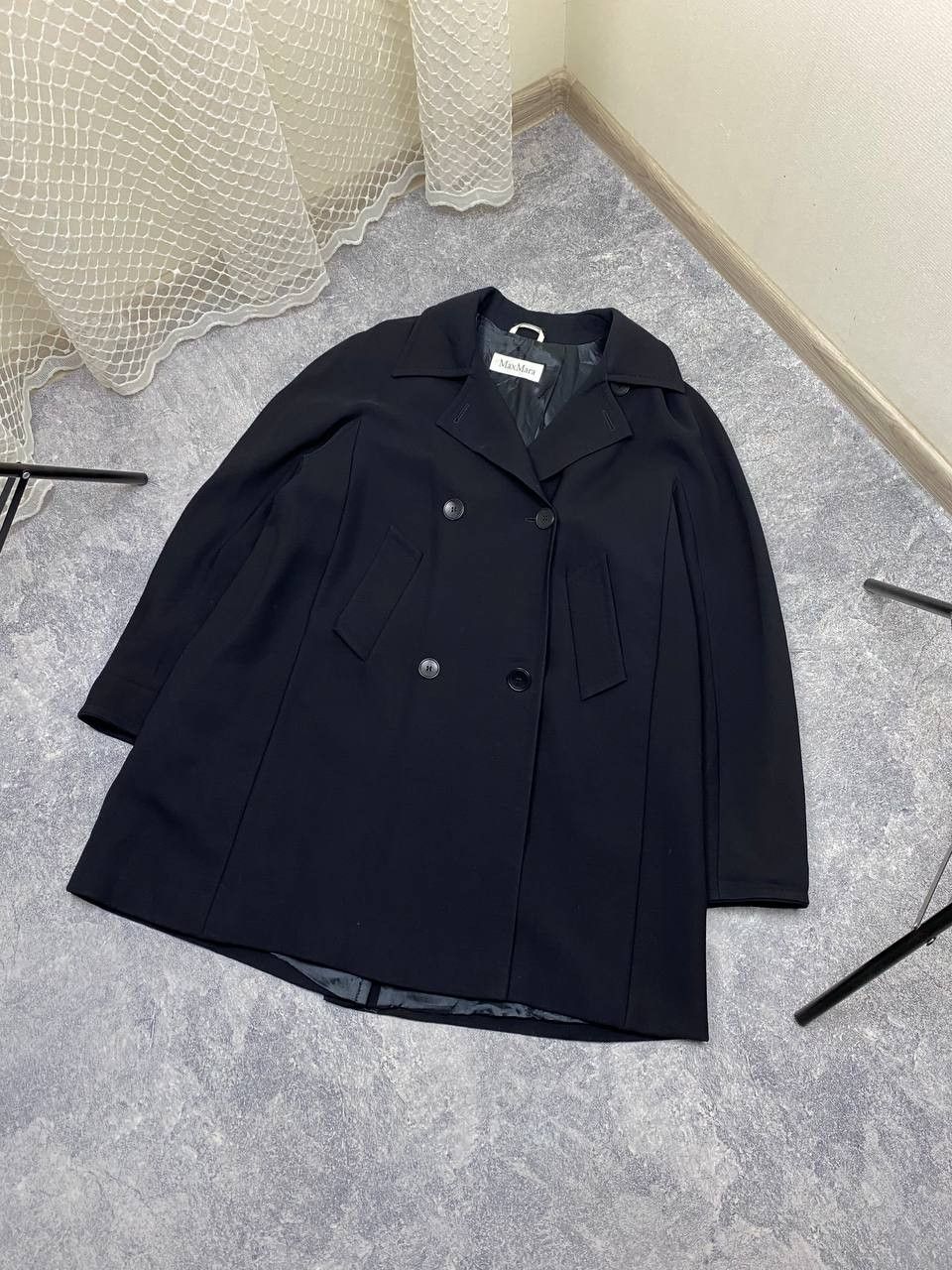 Max Mara MAX MARA CASHMERE VINTAGE COAT JACKET Size L / US 10 / IT 46 - 3 Thumbnail
