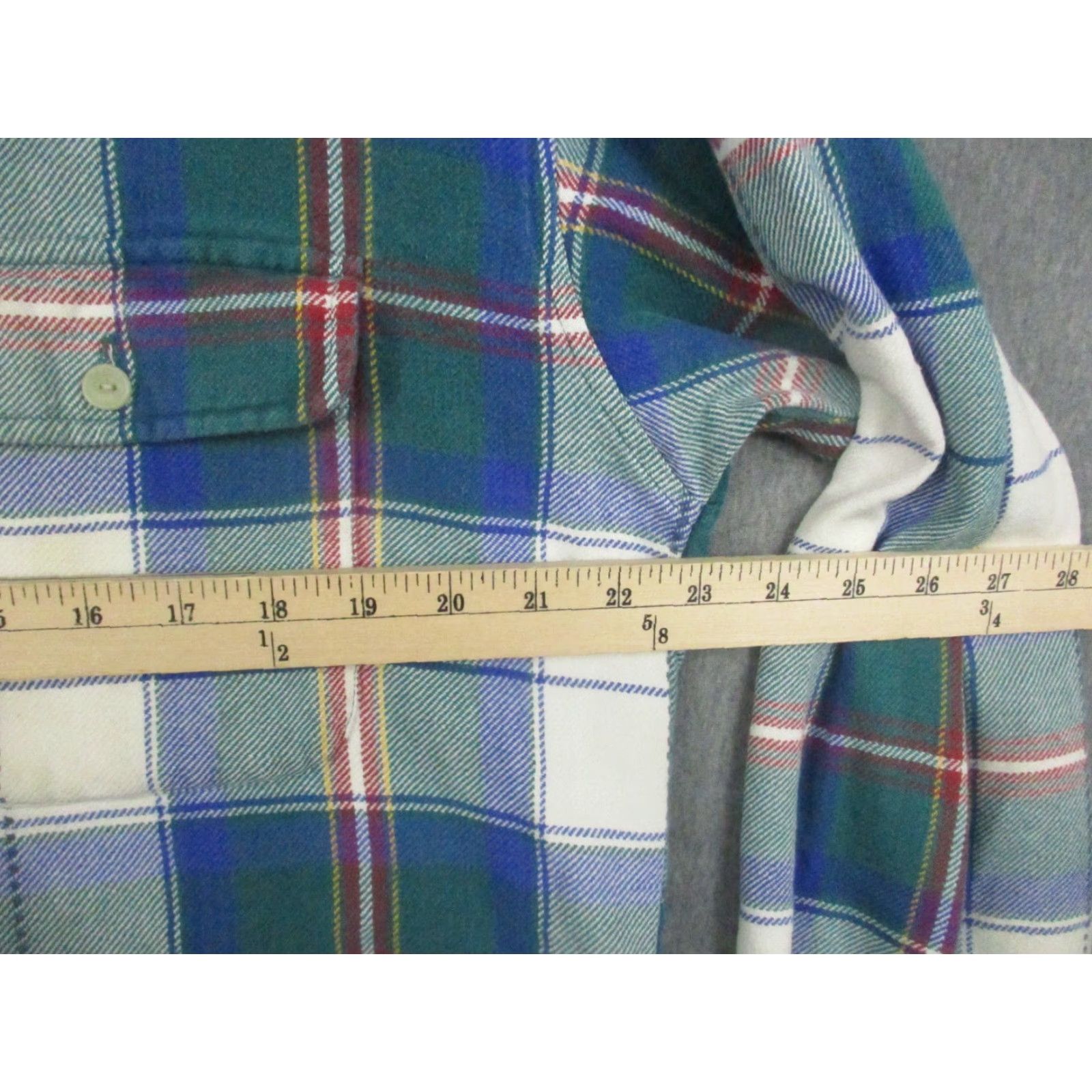 Vintage VINTAGE Brian Flannel Shirt Medium Plaid Heavyweight Shacket Size US M / EU 48-50 / 2 - 5 Thumbnail
