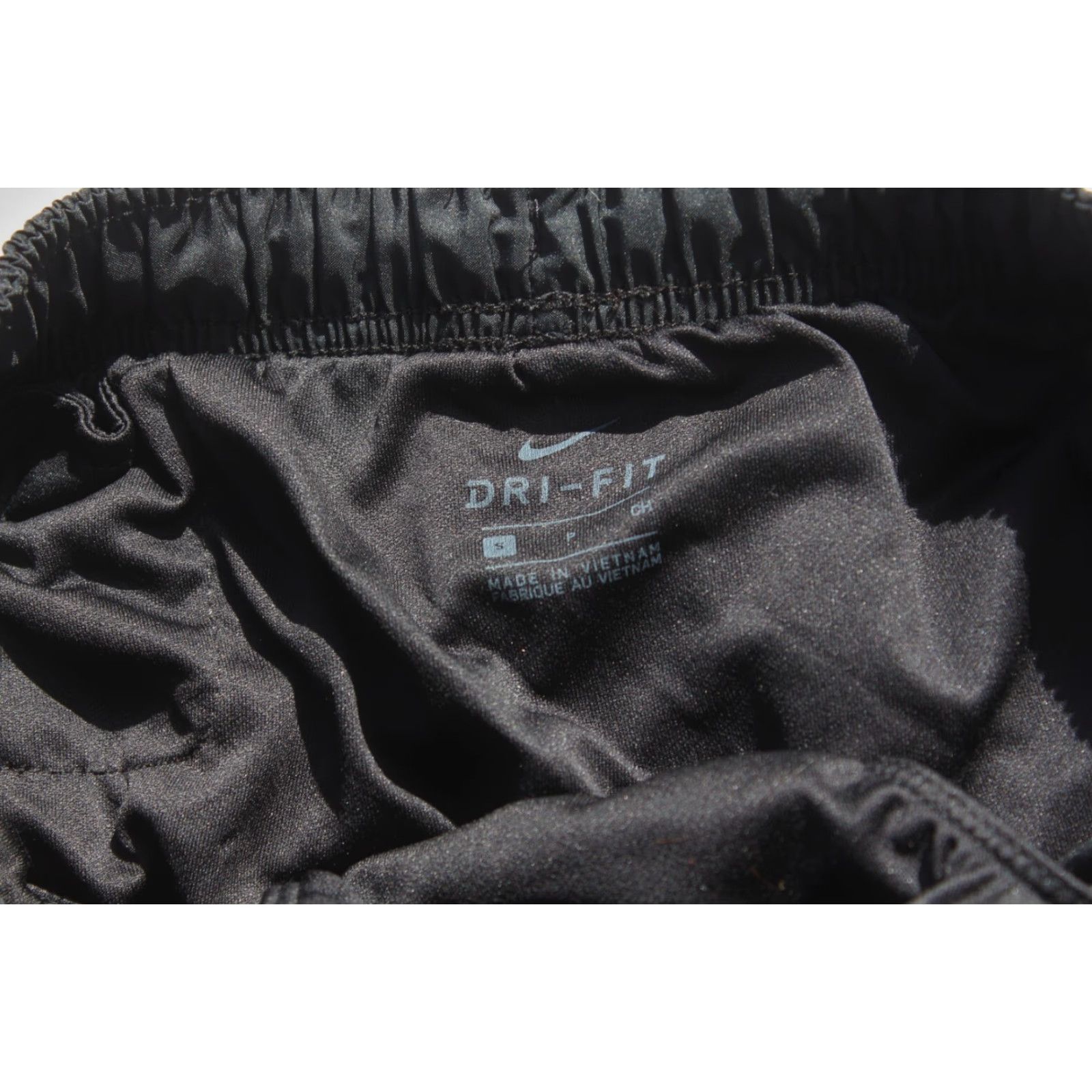 Nike Nike Dri Fit Womens Athletic Shorts Black S Lined Drawstring Activewear Sports Running & Jogging Size 28" / US 6 / IT 42 - 2 Thumbnail