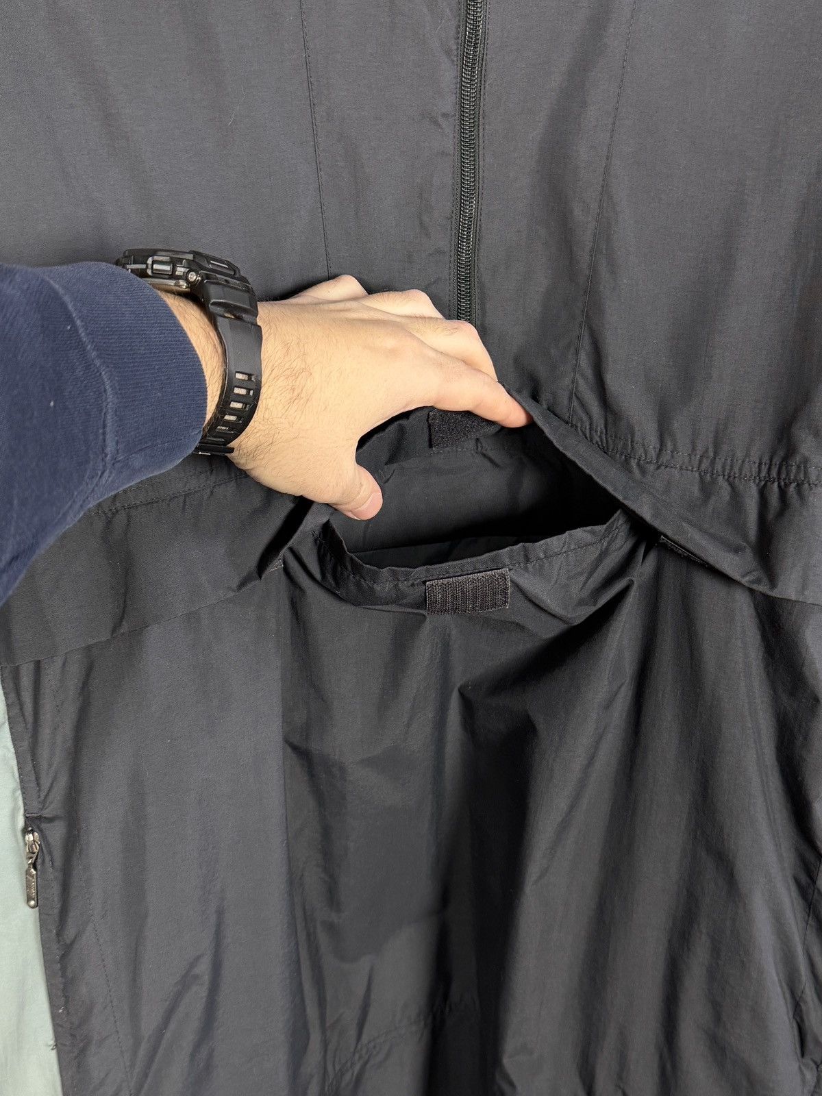 Nike Men’s Nike Vintage Nylon Jacket Anorak Windbreaker Size L Size US L / EU 52-54 / 3 - 8 Thumbnail