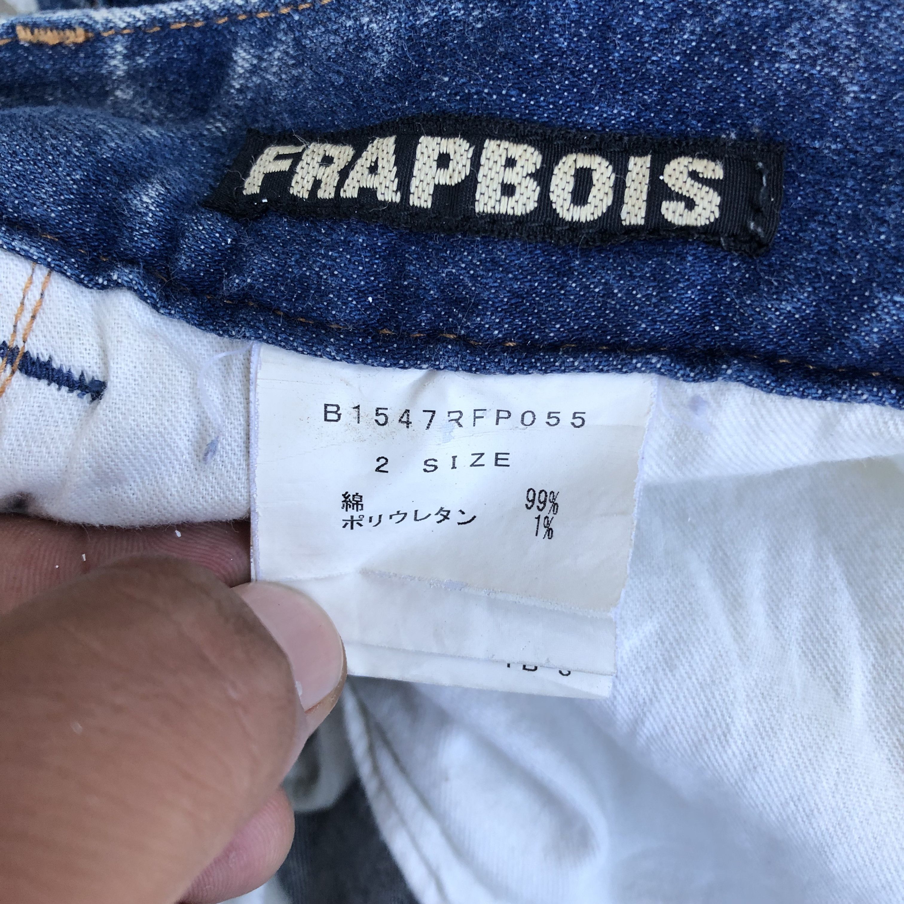 Issey Miyake Y2K Frapbois By Issey Miyake Splash Paint Pant Unique Design Size US 34 / EU 50 - 6 Thumbnail