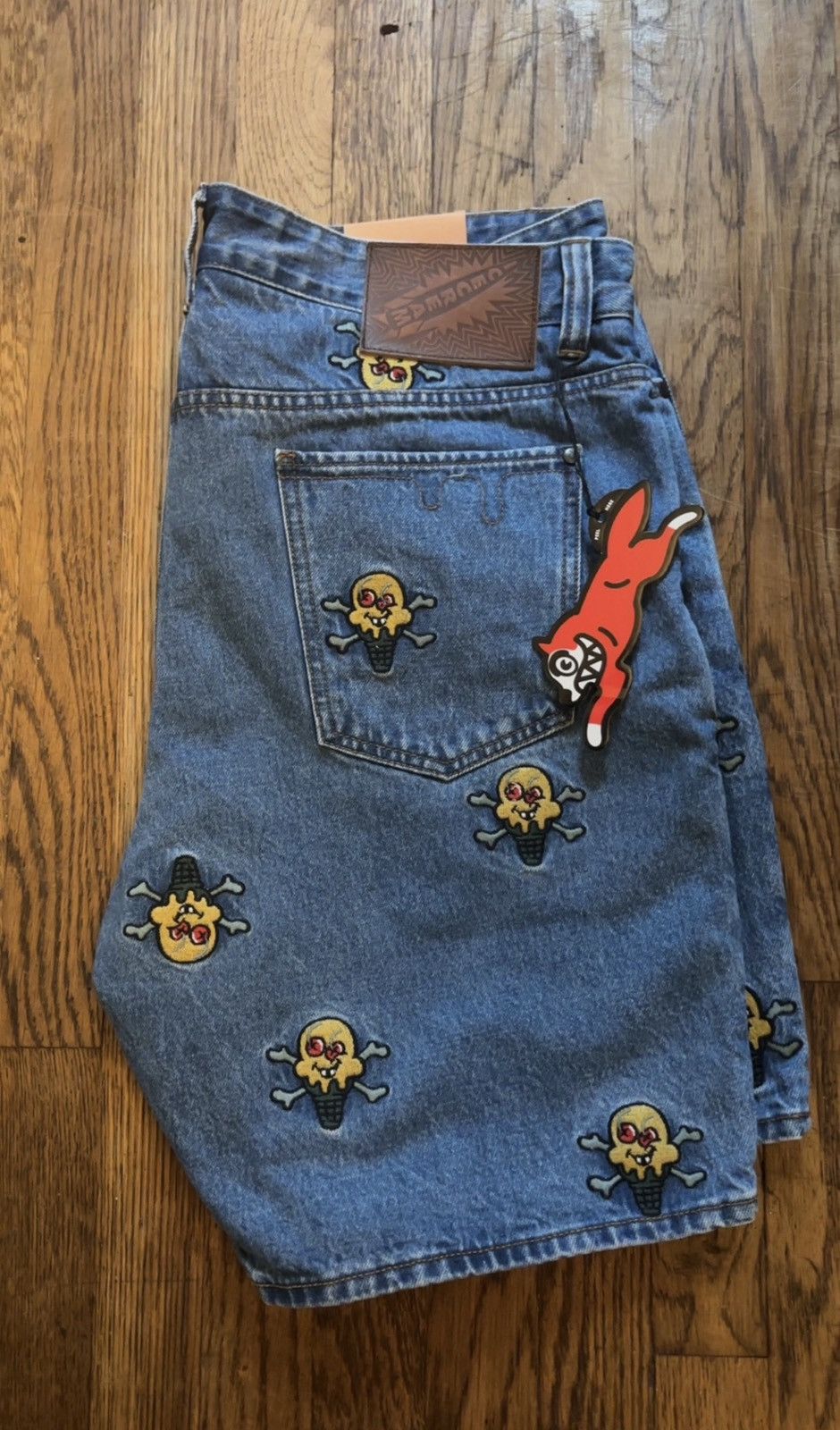 Icecream Dead stock ice cream bbc denim shorts Size US 38 / EU 54 - 2 Thumbnail