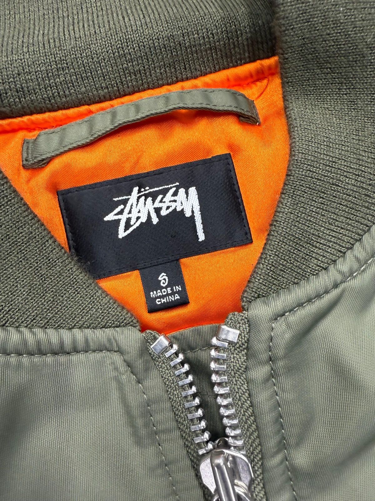 Comme des Garcons × Stussy Stussy x Comme des Garçons Bomber Jacket Rare Collab Size US S / EU 44-46 / 1 - 9 Thumbnail
