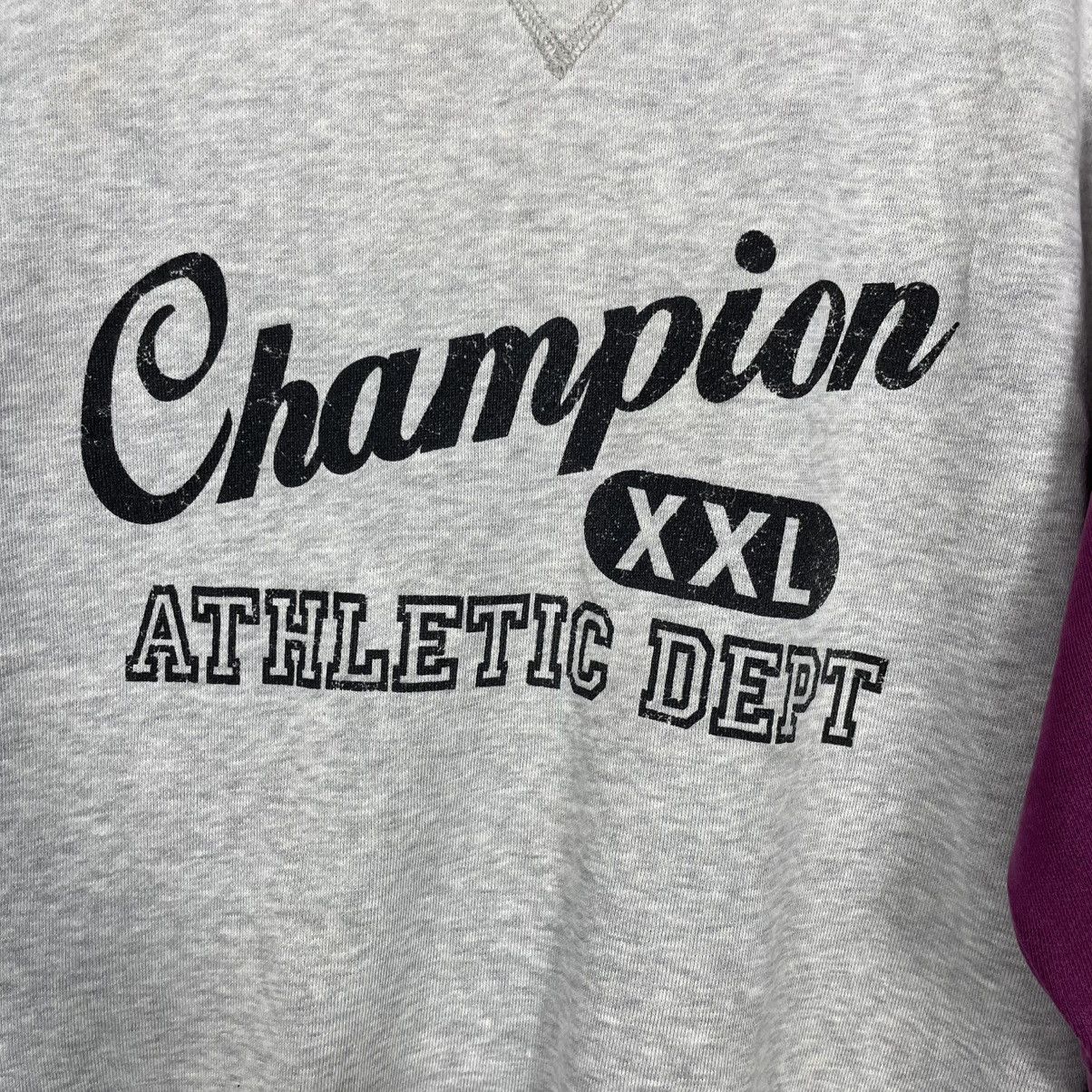 Champion Vintage Champion Two Tone Crewneck Sweatshirt Size M / US 6-8 / IT 42-44 - 10 Thumbnail