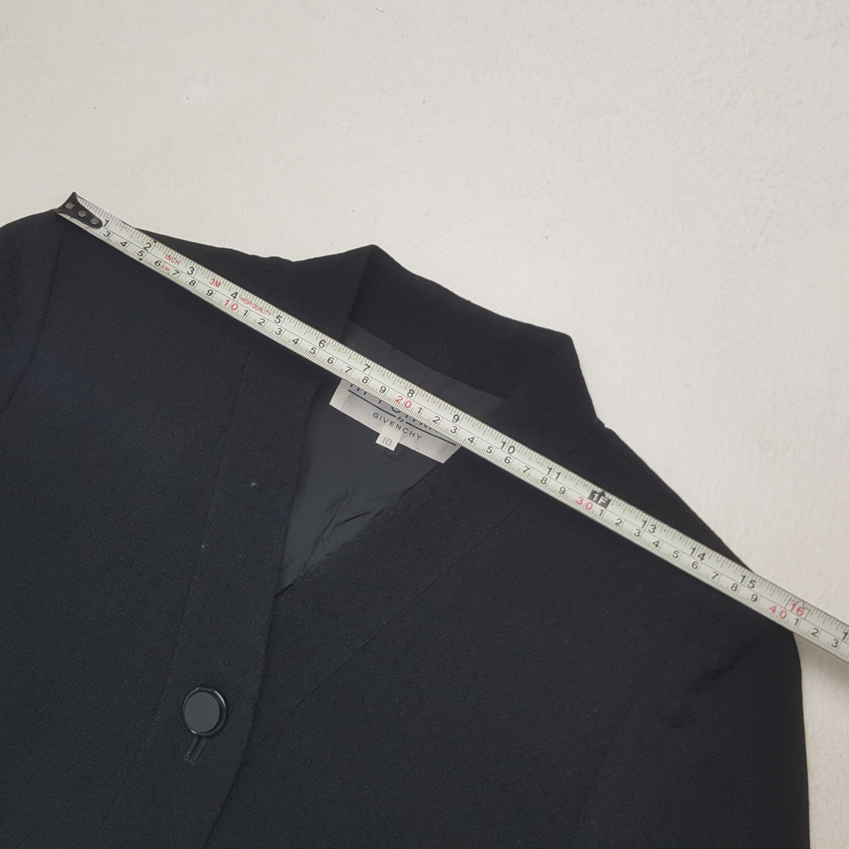 Givenchy × Vintage Vintage Hi Formal by Givenchy Blazer Cost Jacket Size XS / US 0-2 / IT 36-38 - 6 Thumbnail