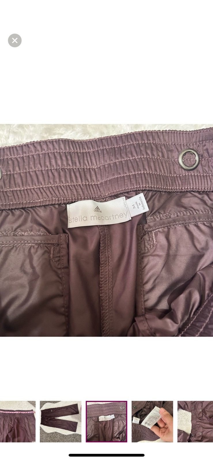 Adidas × Stella McCartney Adidas by Stella McCartney medium windbreaker pants Size 30" / US 8 / IT 44 - 6 Thumbnail