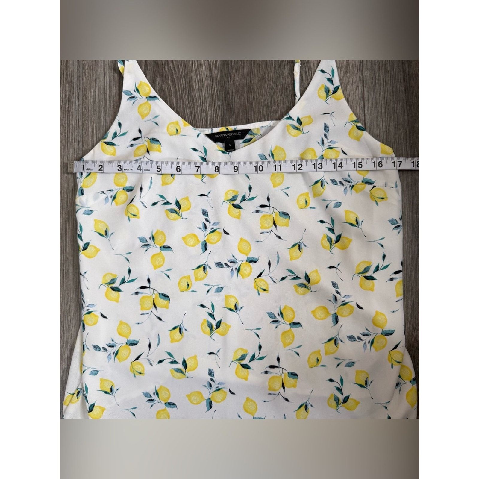 Banana Republic Banana Republic Factory Lemon Print Cami Size Small Size S / US 4 / IT 40 - 6 Thumbnail