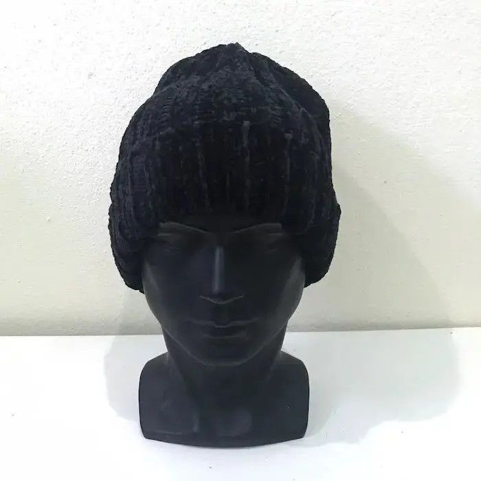 Japanese Brand × Vintage Japanese Brand Plain Beanie Hat Size ONE SIZE - 3 Thumbnail