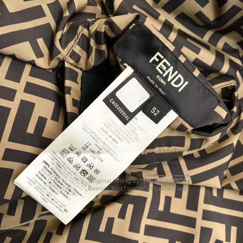 Fendi Fendi Double F Camouflage Full Print Two-Sided Wearable Do Size US L / EU 52-54 / 3 - 7 Thumbnail